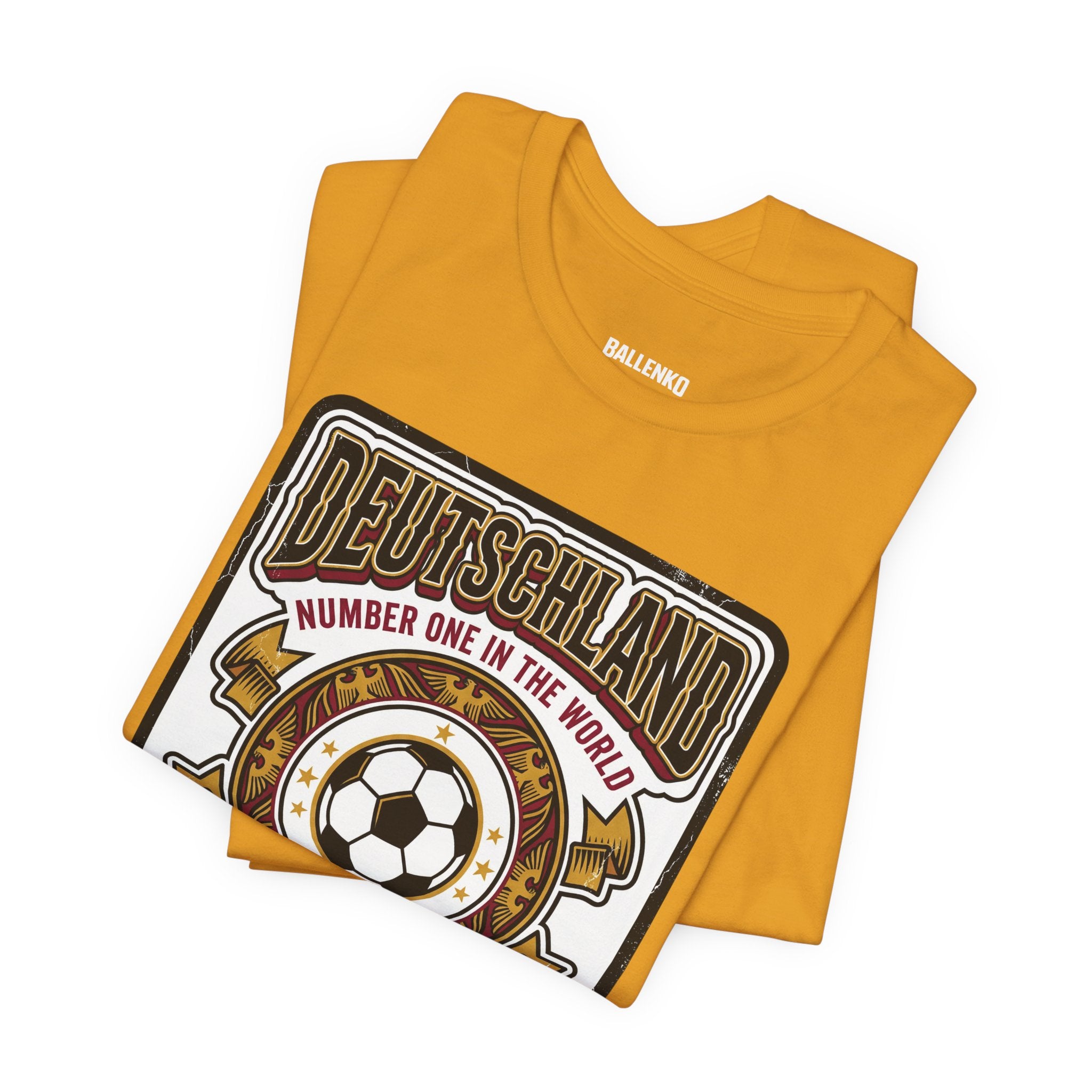 Deutschland world cup 2026 Graphic tee — German Crest Casual Soccer Jersey Style Shirt