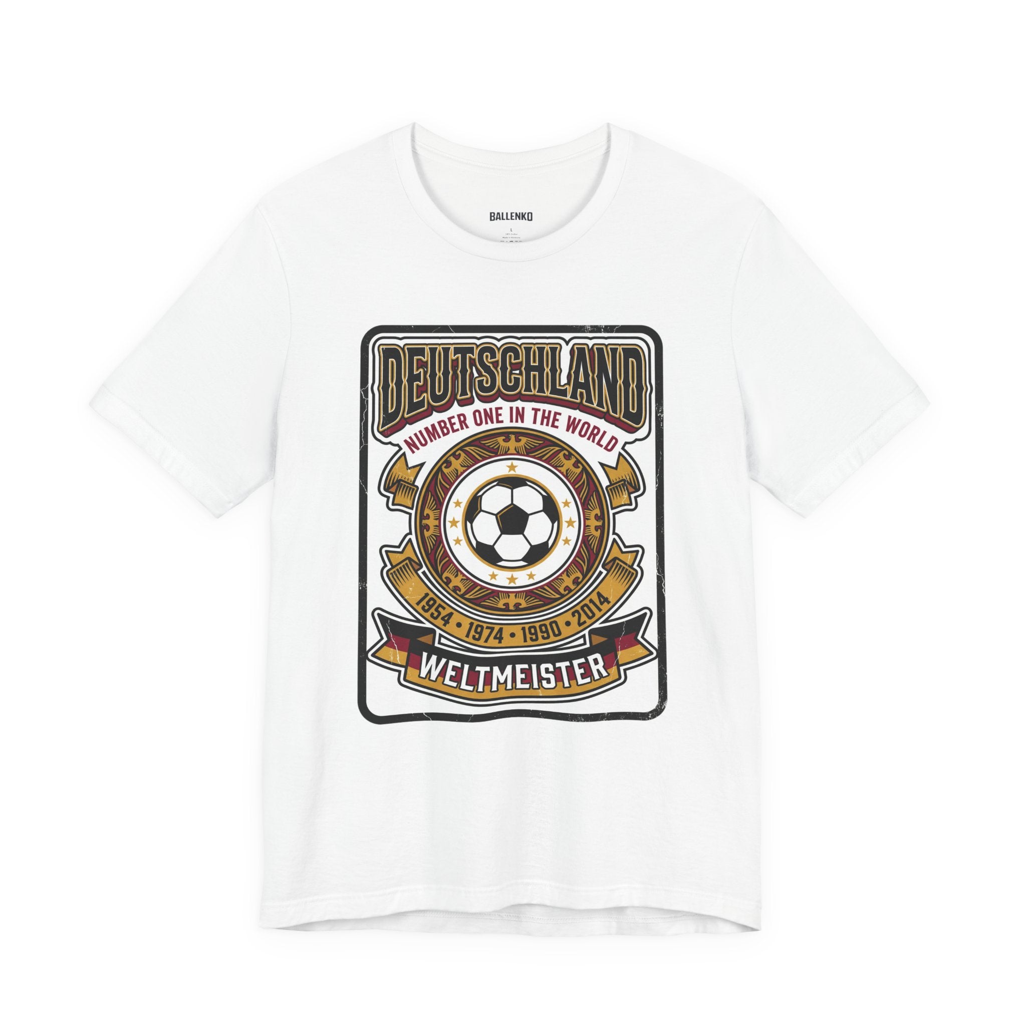 Deutschland world cup 2026 Graphic tee — German Crest Casual Soccer Jersey Style Shirt