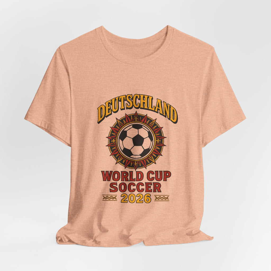 World cup 2026 DeutschLand : Unisex Jersey Short Sleeve Tee