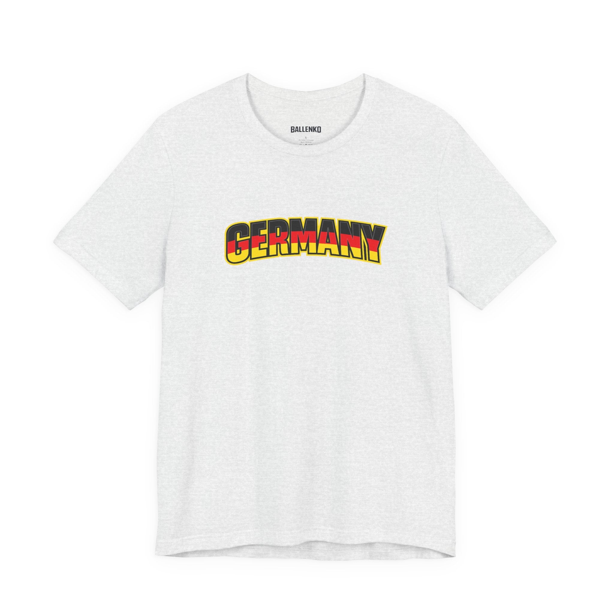 Germany Graphic tee — German Crest Casual Soccer Jersey Style Shirt