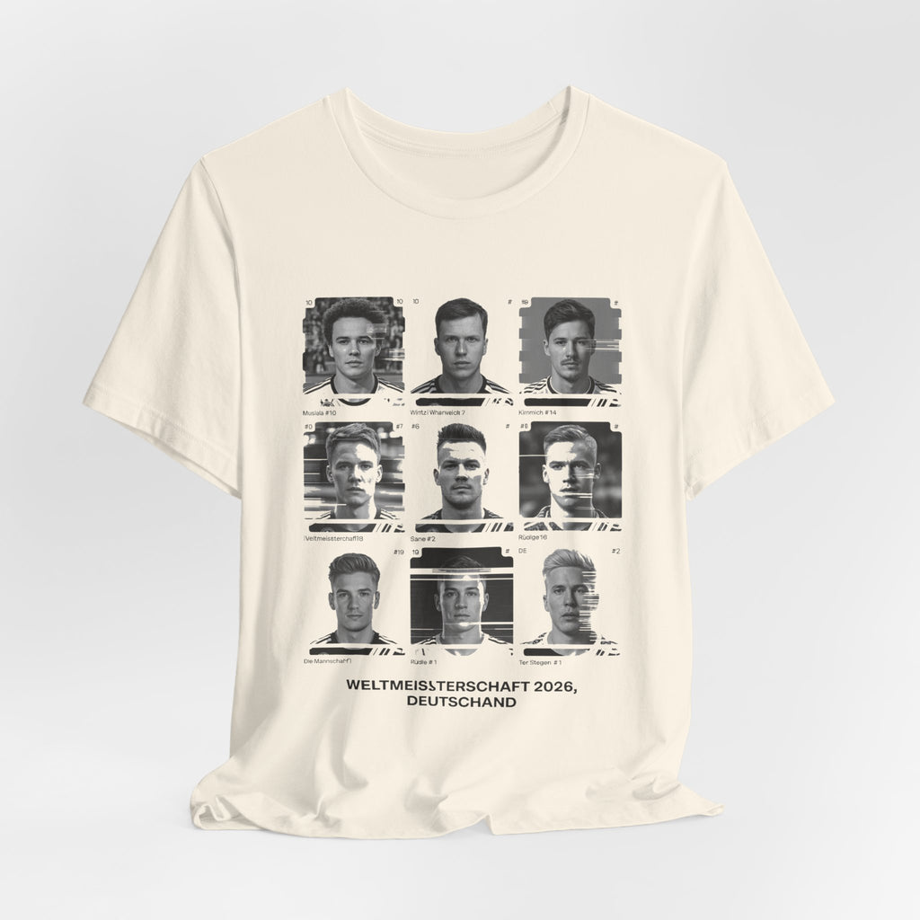 World cup 2026 DeutschLand : Unisex Jersey Short Sleeve Tee
