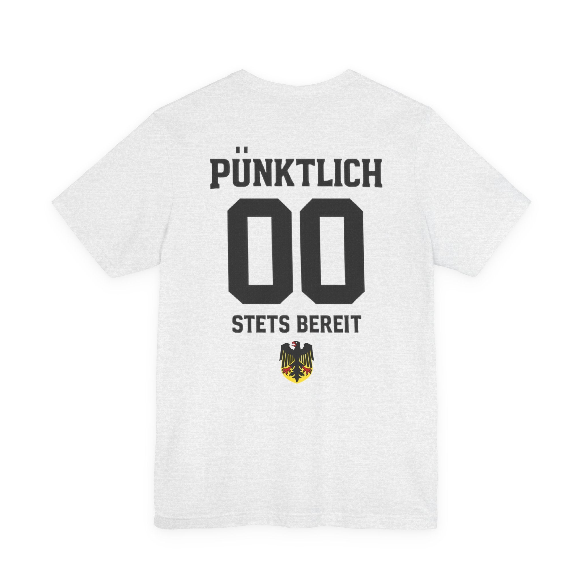 Pünktlich stets bereit Graphic tee — German Crest Casual Soccer Jersey Style Shirt