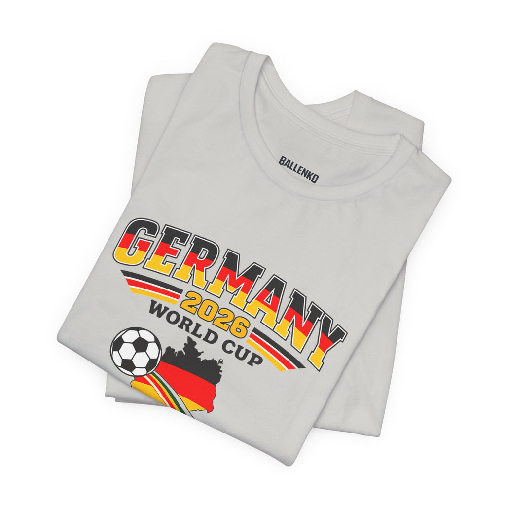 World cup 2026 DeutschLand : Unisex Jersey Short Sleeve Tee