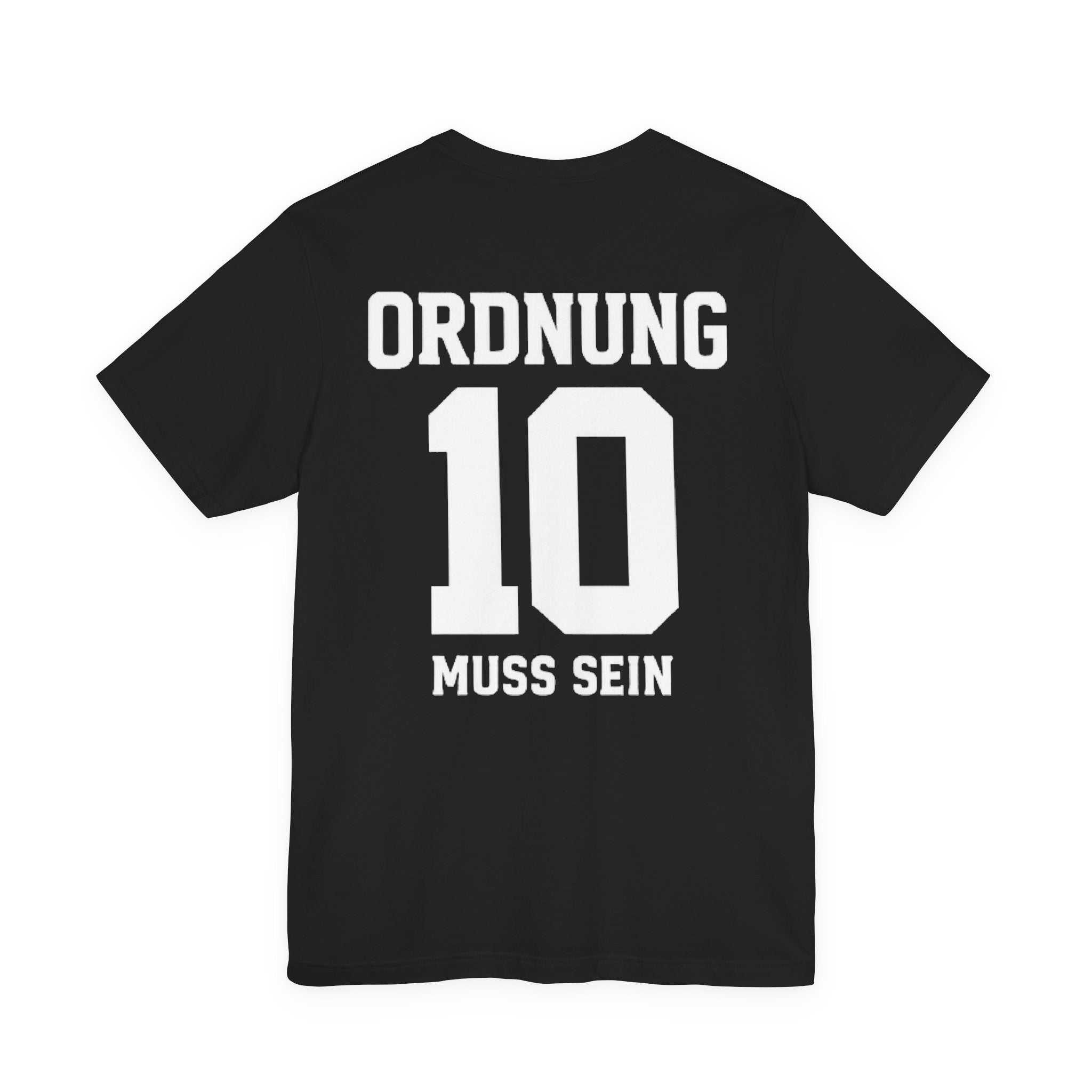 Ordnung muss sein Graphic tee — German Crest Casual Soccer Jersey Style Shirt