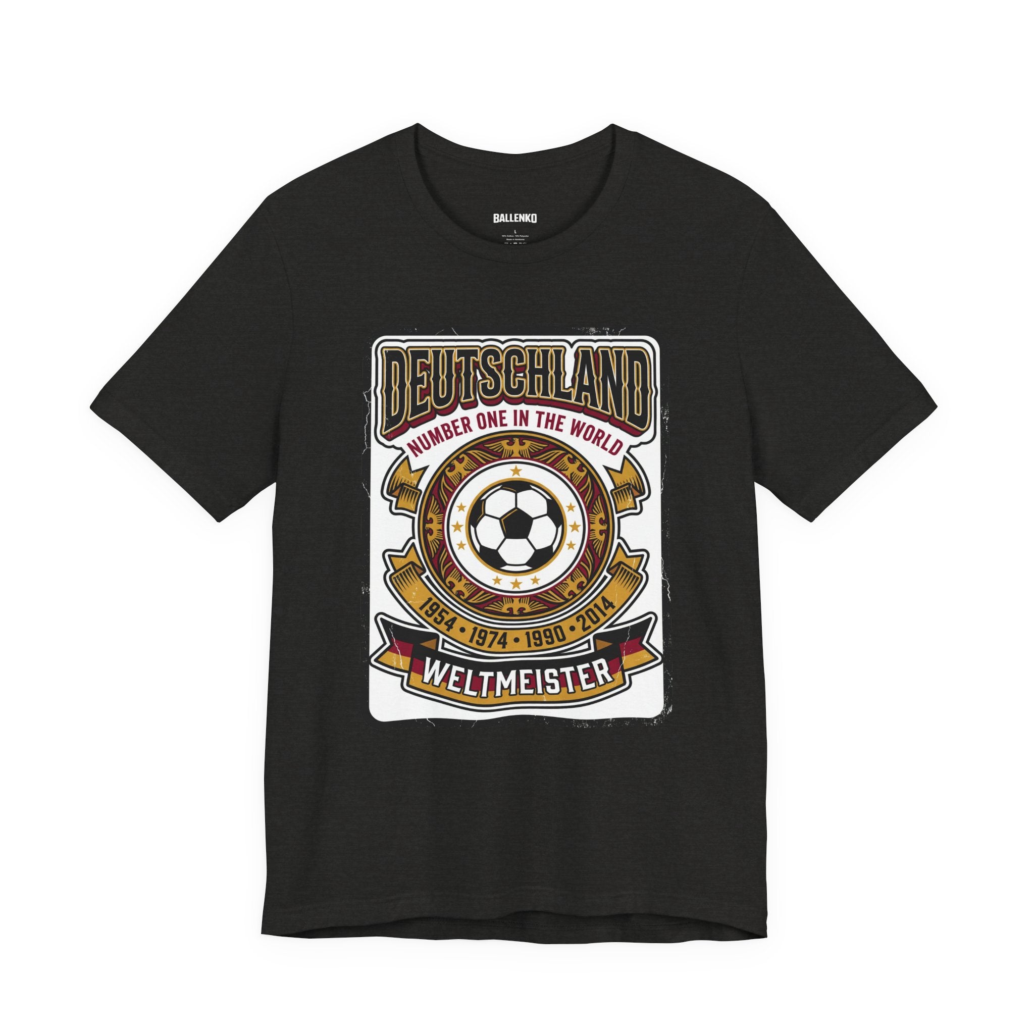 Deutschland world cup 2026 Graphic tee — German Crest Casual Soccer Jersey Style Shirt