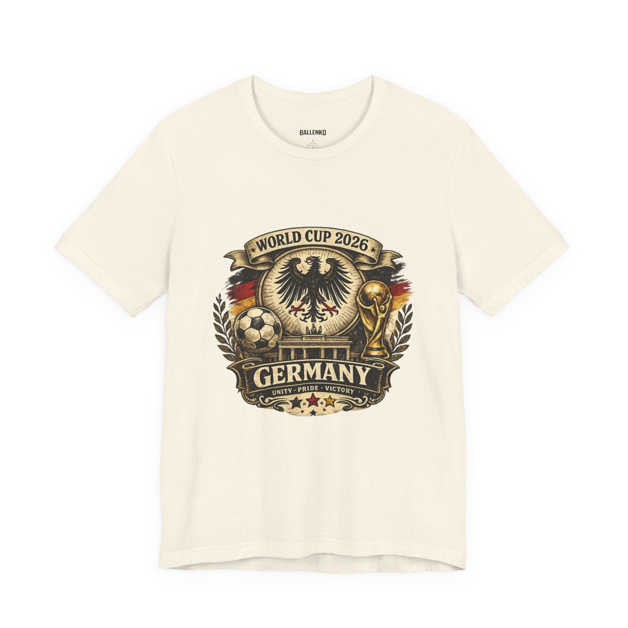Germany 2026 World Cup Gold Vintage T-Shirt