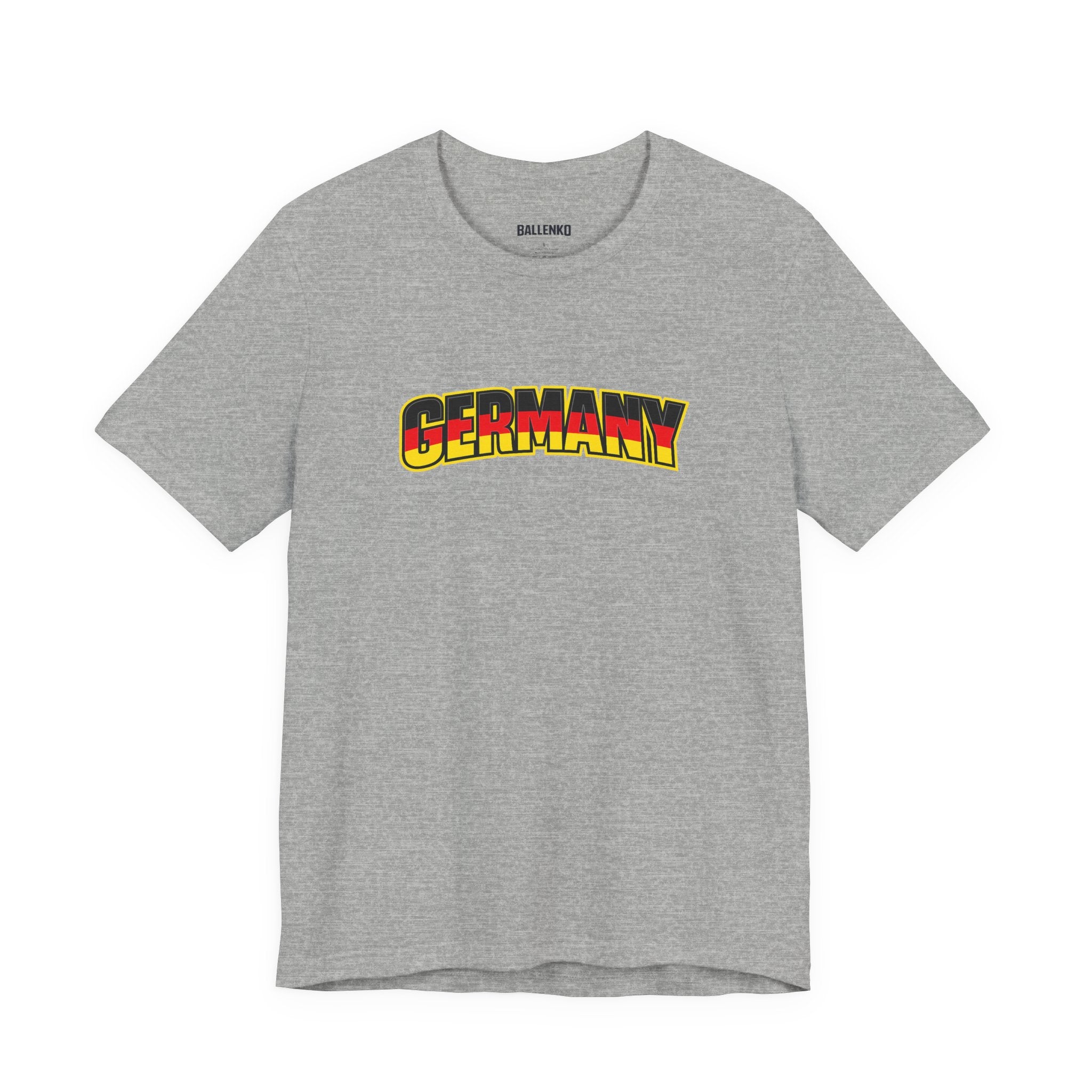 Germany Graphic tee — German Crest Casual Soccer Jersey Style Shirt