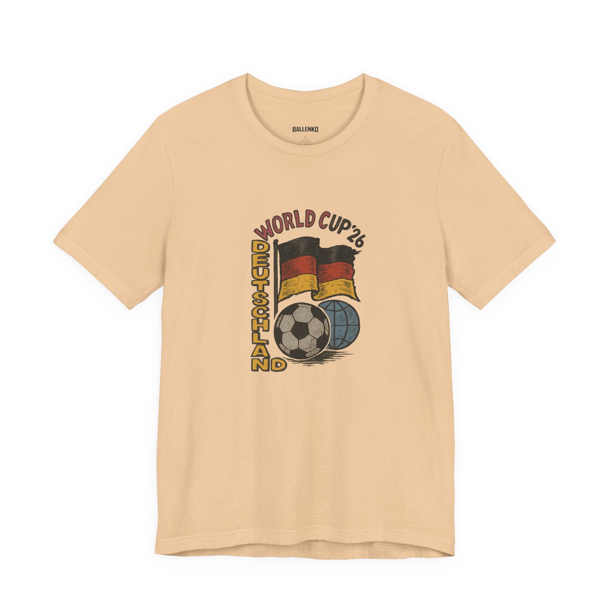 World cup 2026 DeutschLand : Unisex Jersey Short Sleeve Tee