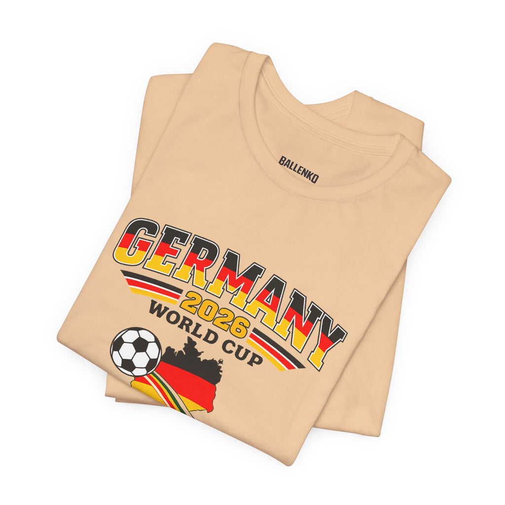 World cup 2026 DeutschLand : Unisex Jersey Short Sleeve Tee