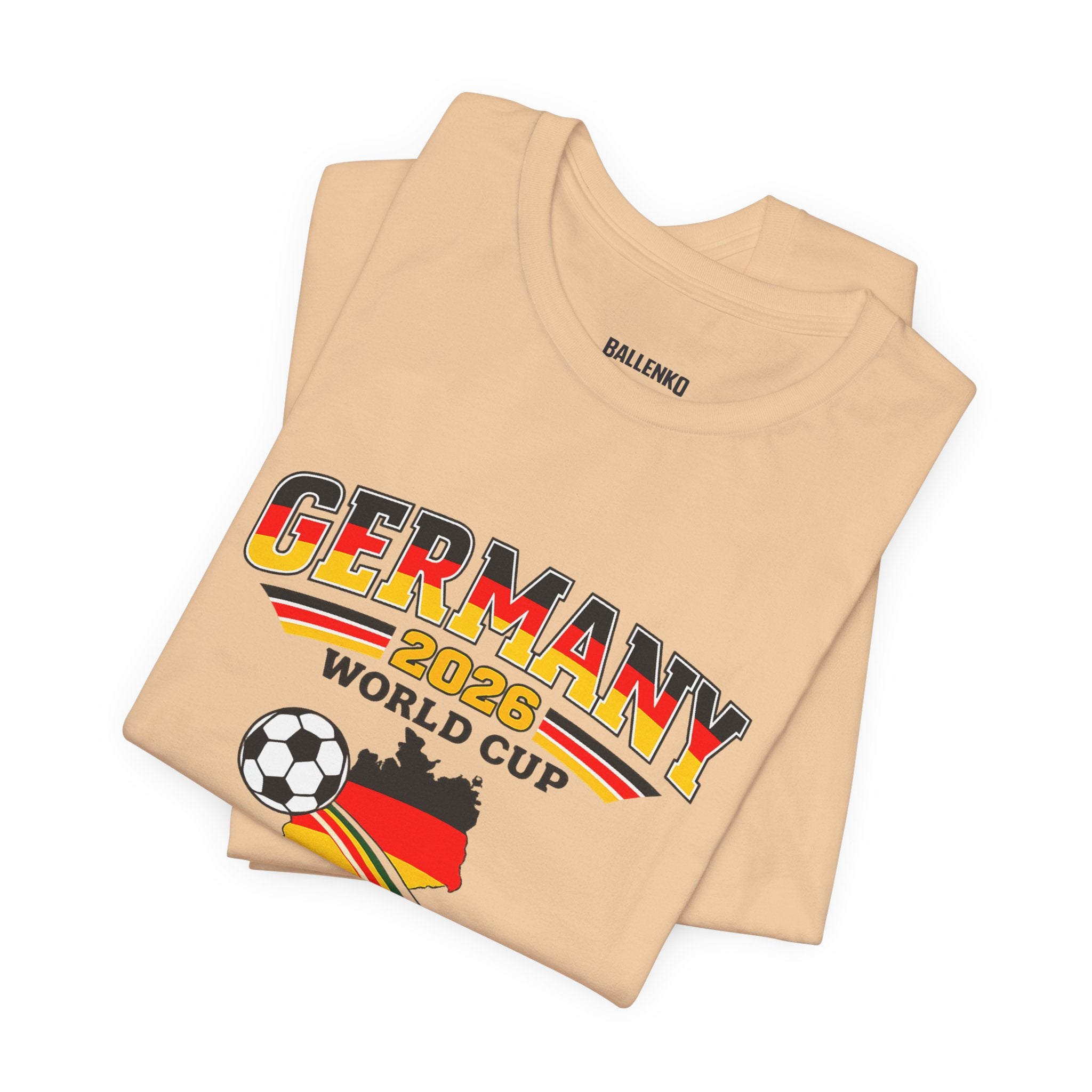 World cup 2026 DeutschLand : Unisex Jersey Short Sleeve Tee