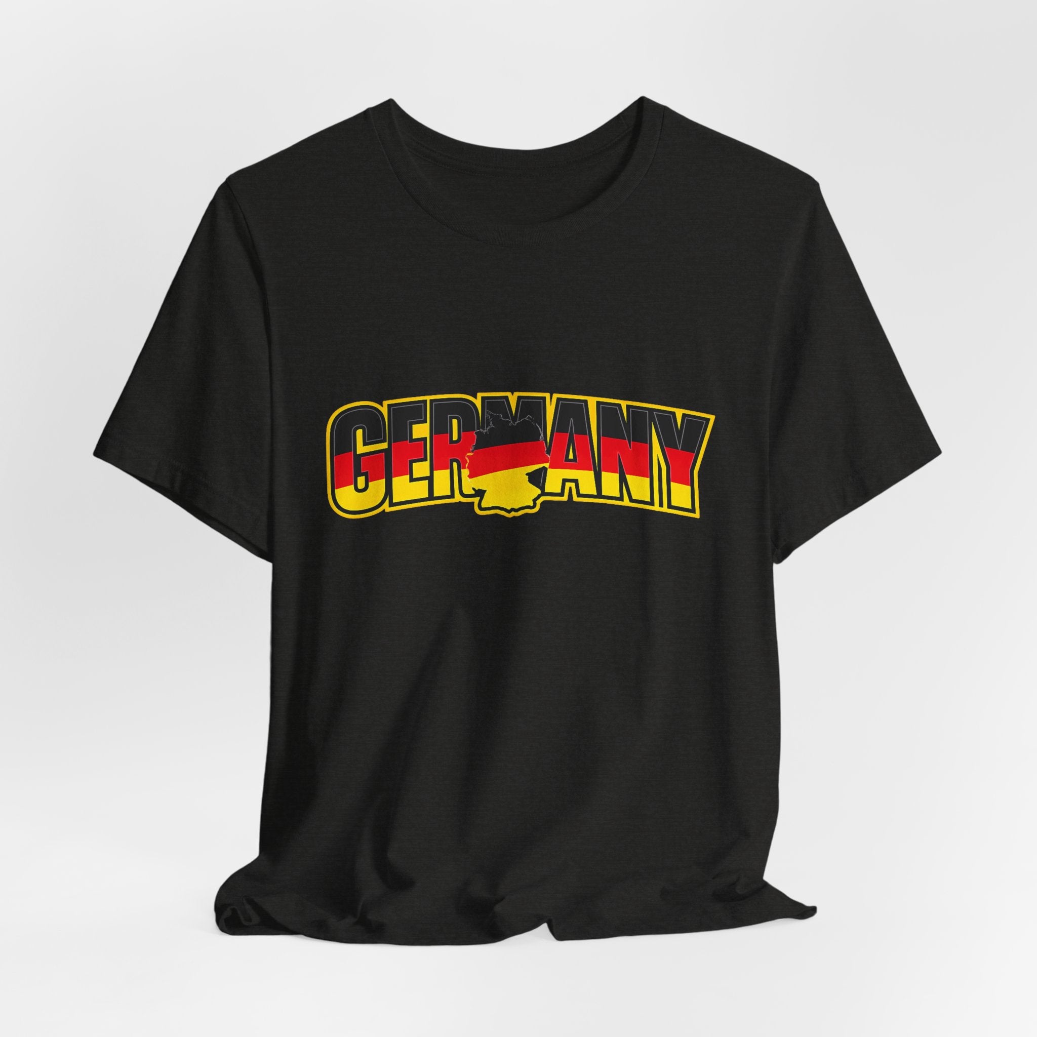 Germany Classic Graphic tee — German Crest Casual Soccer Jersey Style Shirt