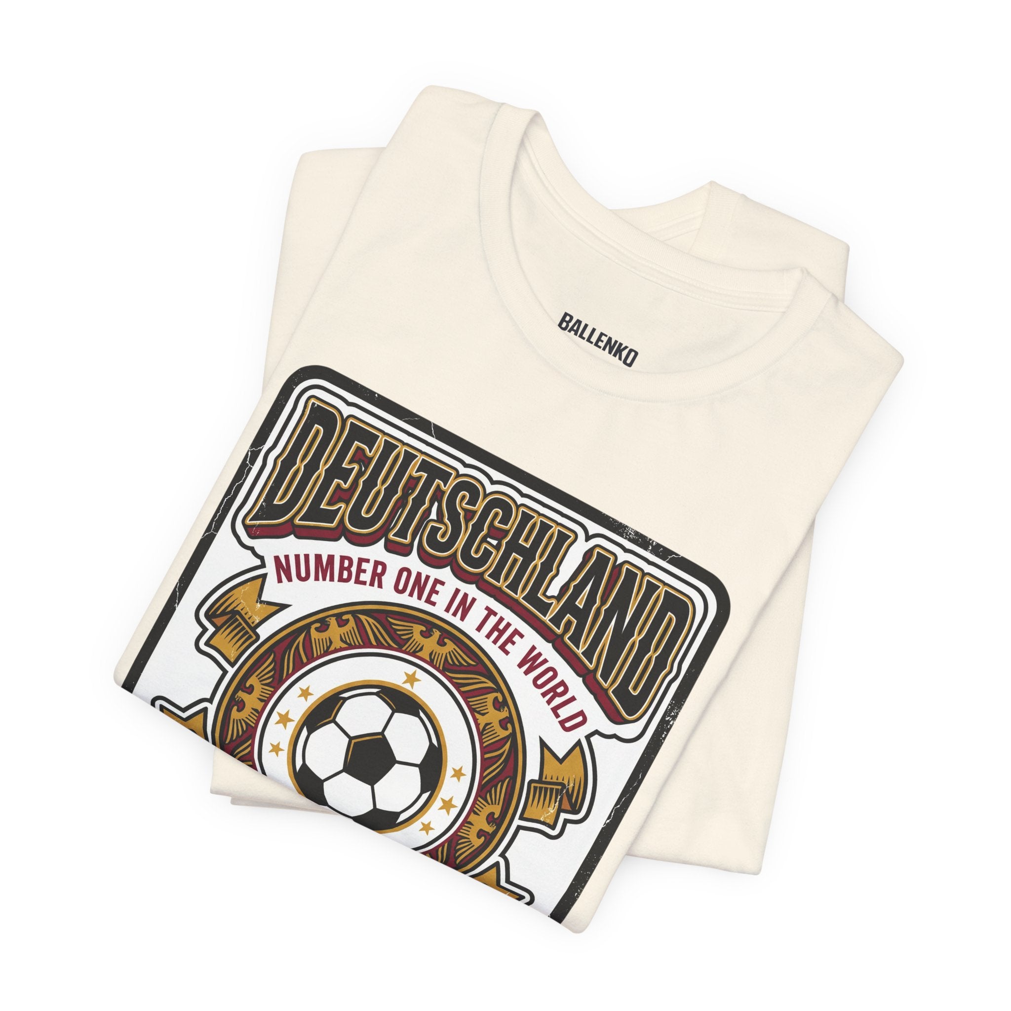 Deutschland world cup 2026 Graphic tee — German Crest Casual Soccer Jersey Style Shirt