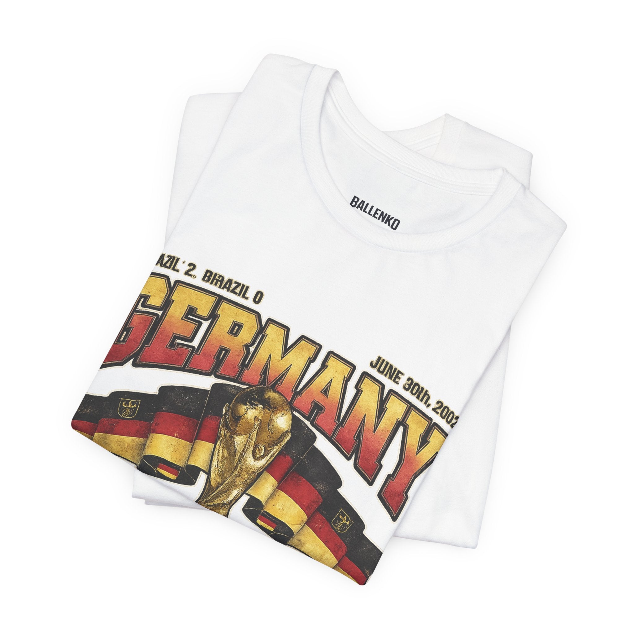 Unisex Vintage Germany Jersey Short Sleeve Tee