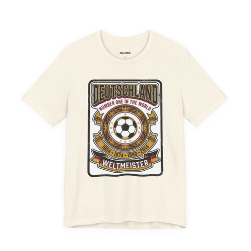Deutschland world cup 2026 Graphic tee — German Crest Casual Soccer Jersey Style Shirt