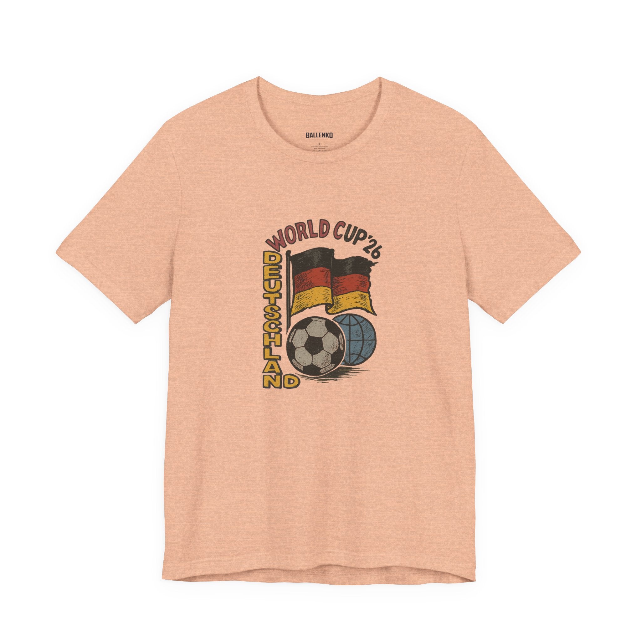 World cup 2026 DeutschLand : Unisex Jersey Short Sleeve Tee