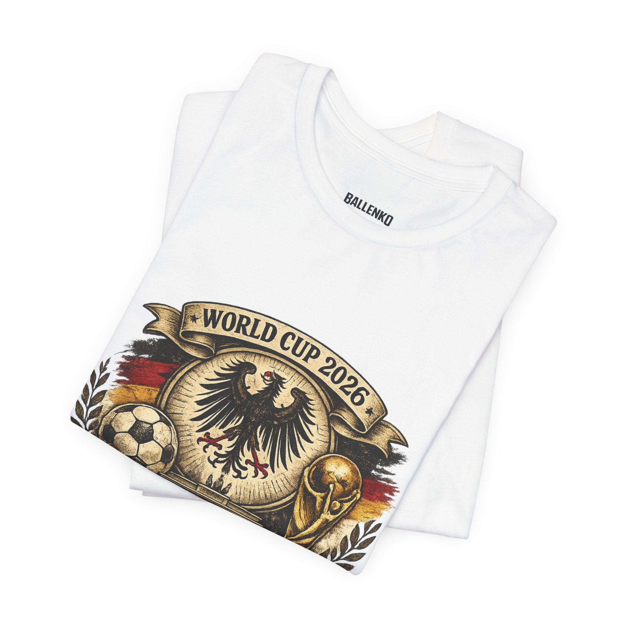 Germany 2026 World Cup Gold Vintage T-Shirt