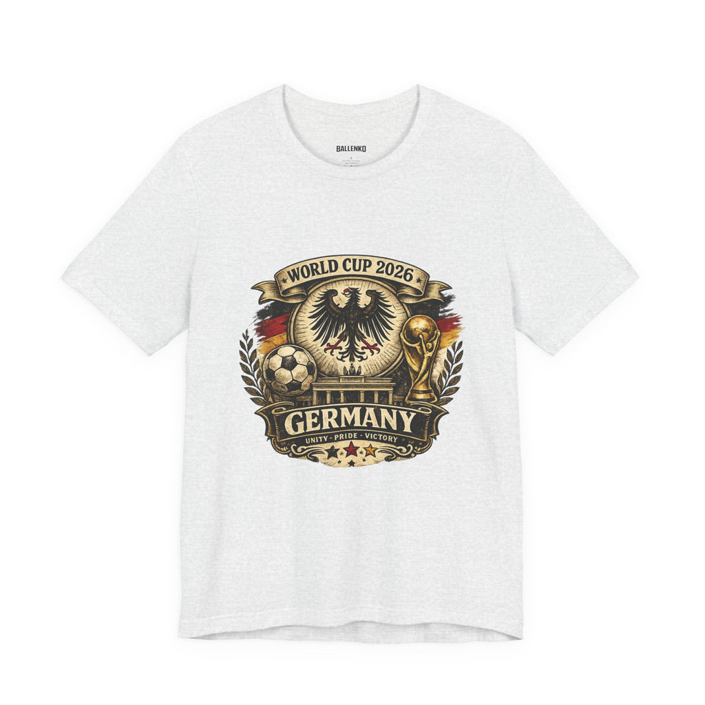 Germany 2026 World Cup Gold Vintage T-Shirt