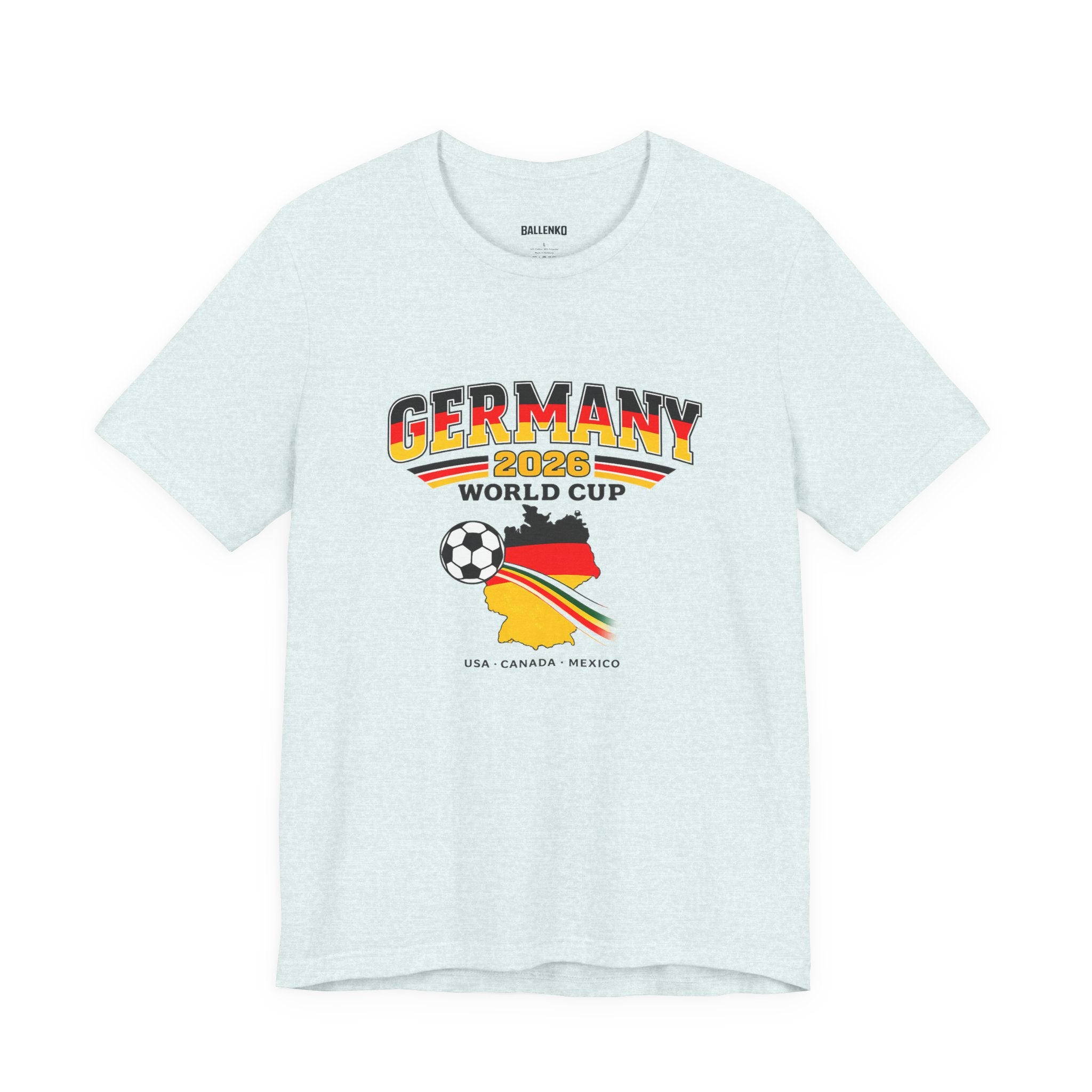 World cup 2026 DeutschLand : Unisex Jersey Short Sleeve Tee