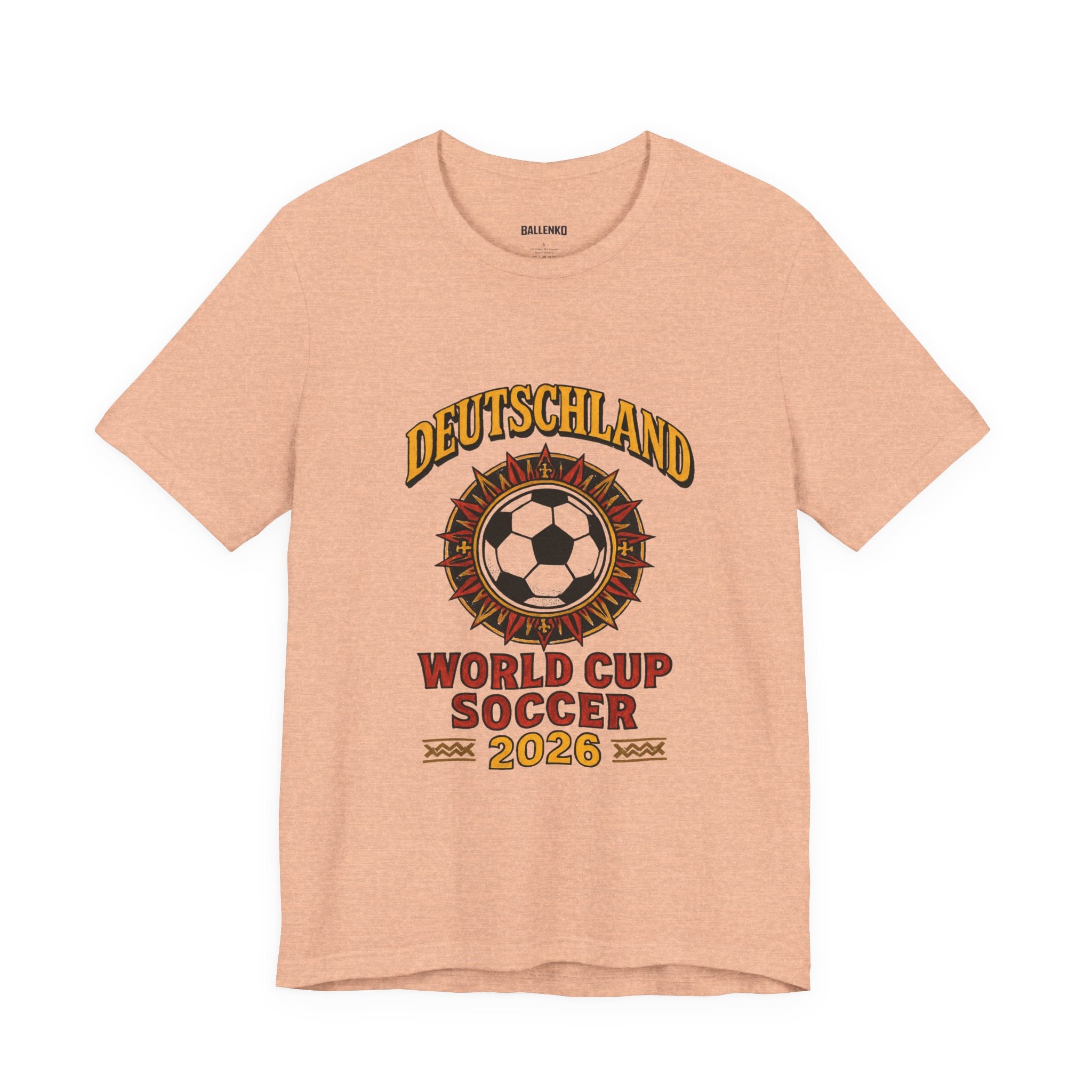 World cup 2026 DeutschLand : Unisex Jersey Short Sleeve Tee