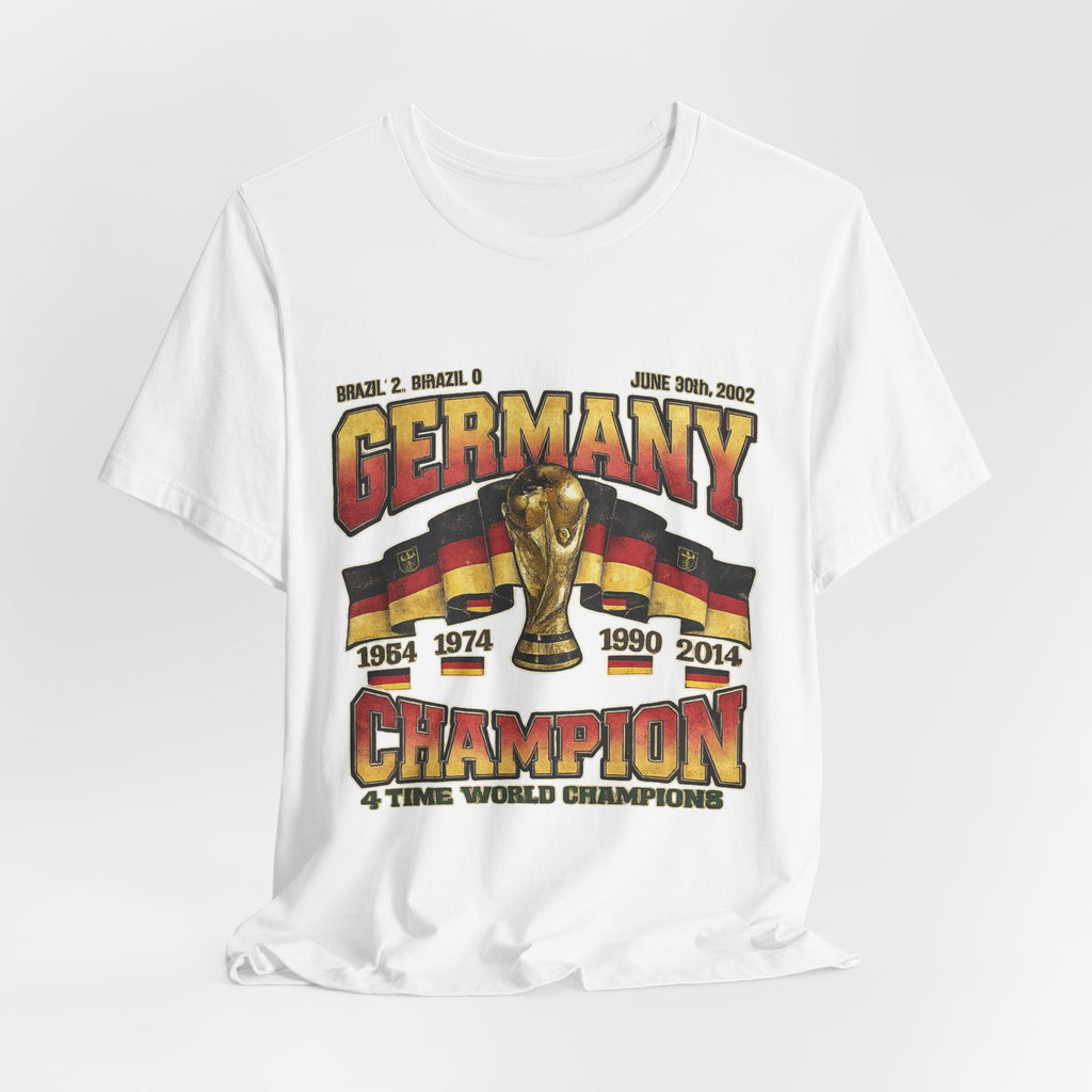 Unisex Vintage Germany Jersey Short Sleeve Tee