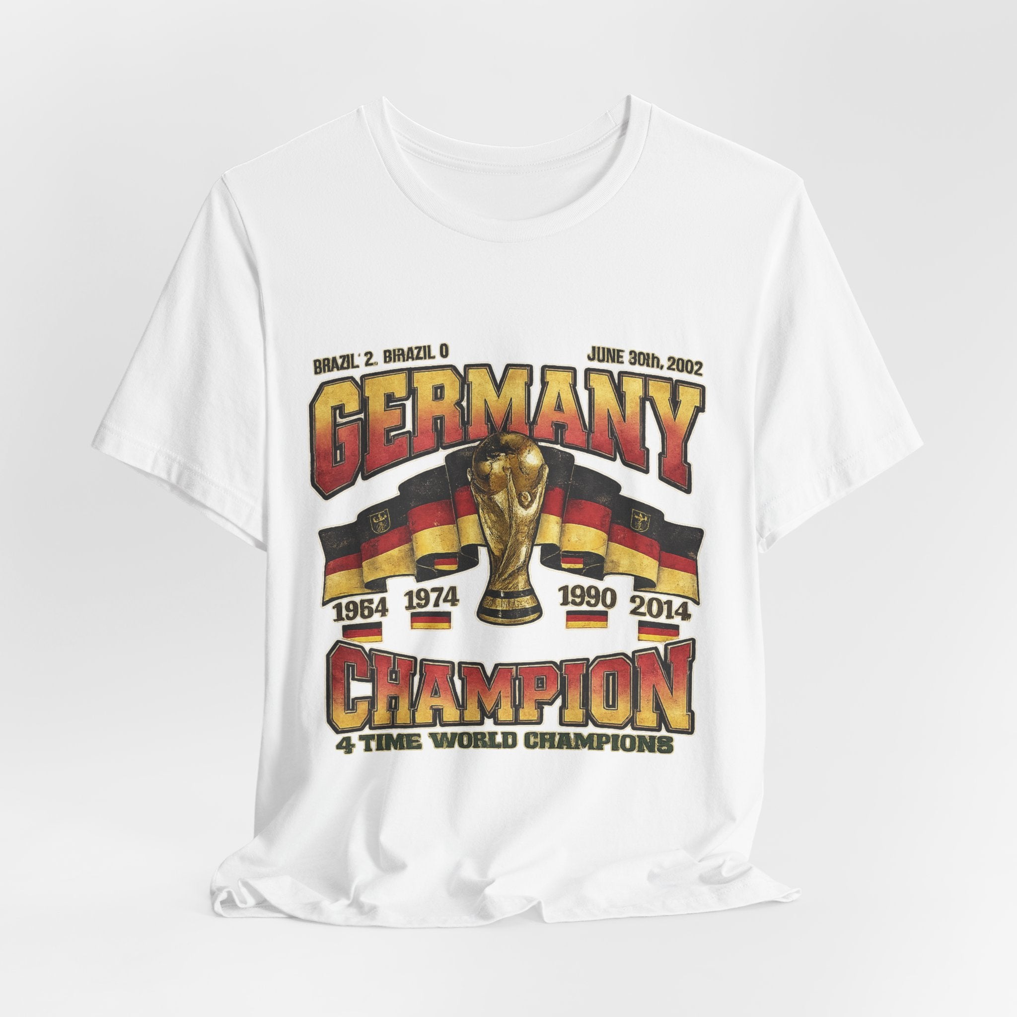 Unisex Vintage Germany Jersey Short Sleeve Tee