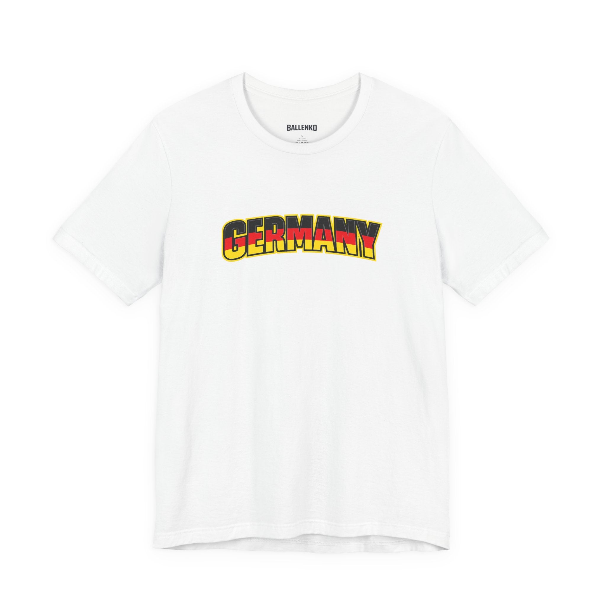 Germany Graphic tee — German Crest Casual Soccer Jersey Style Shirt