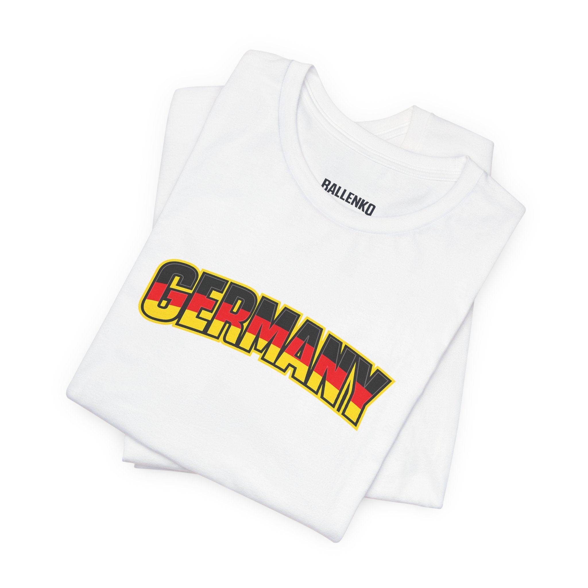 Germany Graphic tee — German Crest Casual Soccer Jersey Style Shirt