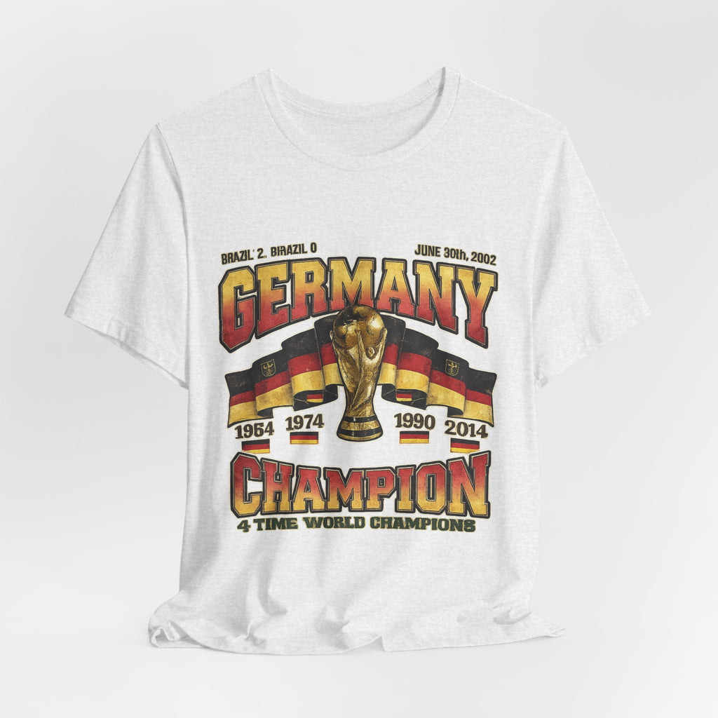 Unisex Vintage Germany Jersey Short Sleeve Tee