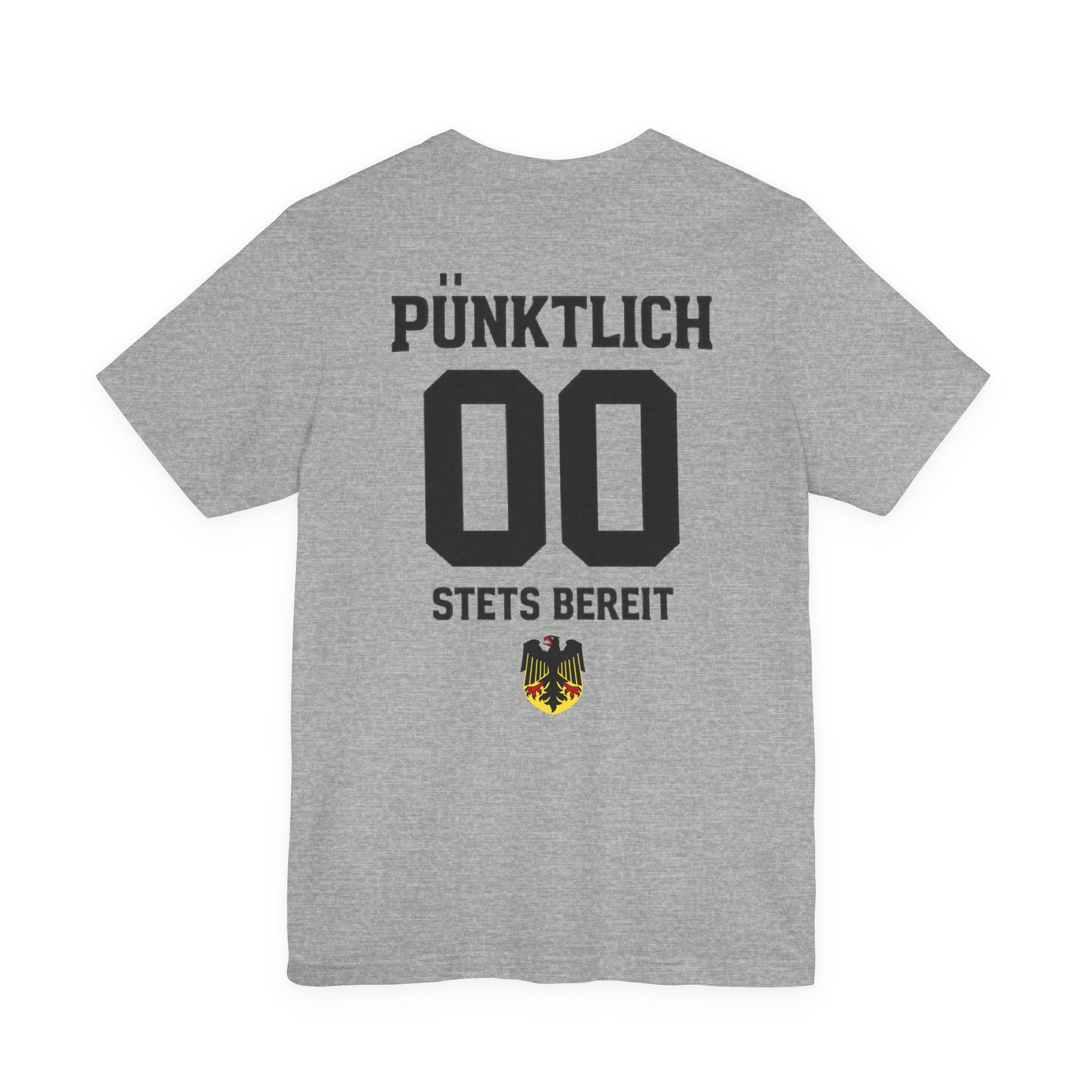 Pünktlich stets bereit Graphic tee — German Crest Casual Soccer Jersey Style Shirt
