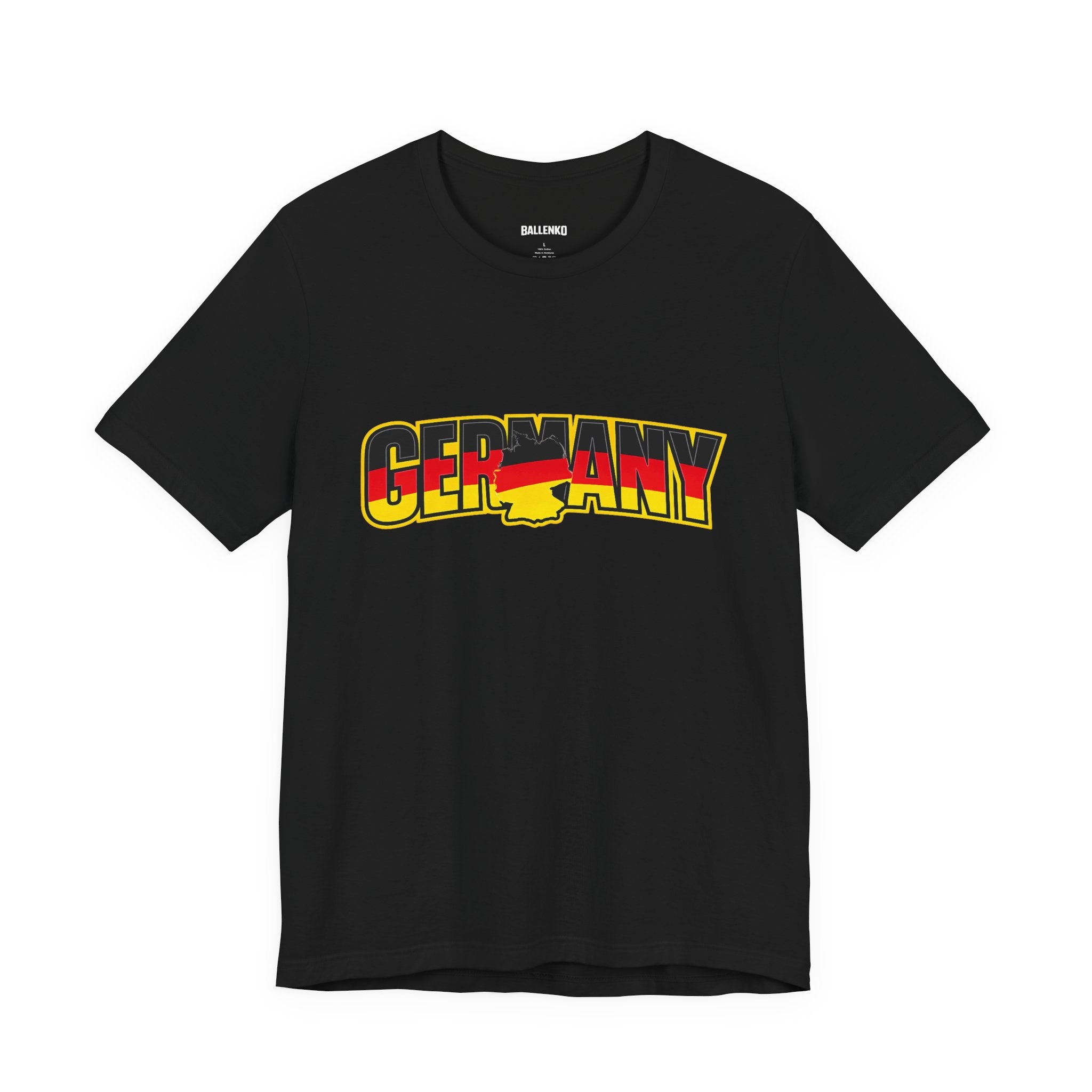 Germany Classic Graphic tee — German Crest Casual Soccer Jersey Style Shirt