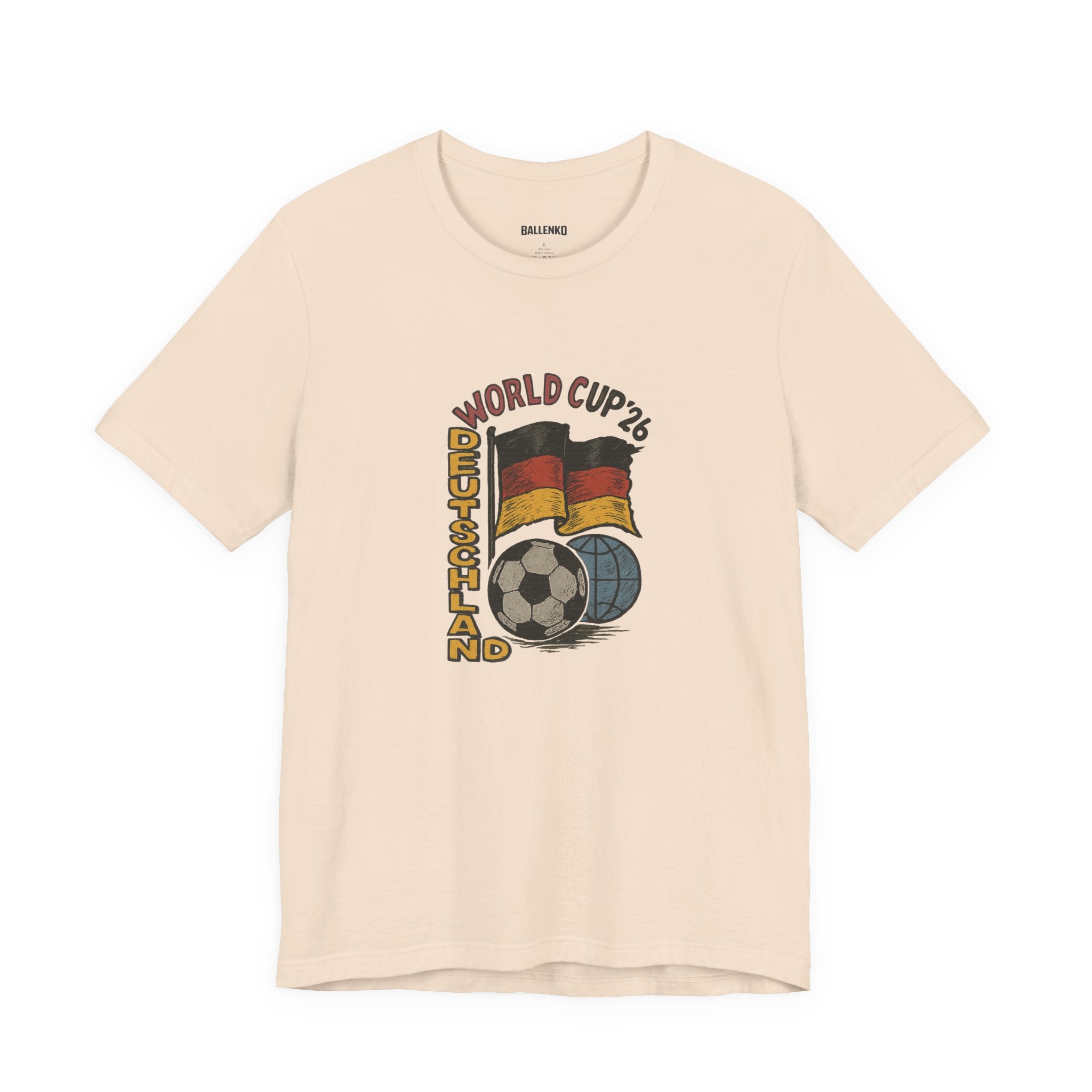 World cup 2026 DeutschLand : Unisex Jersey Short Sleeve Tee