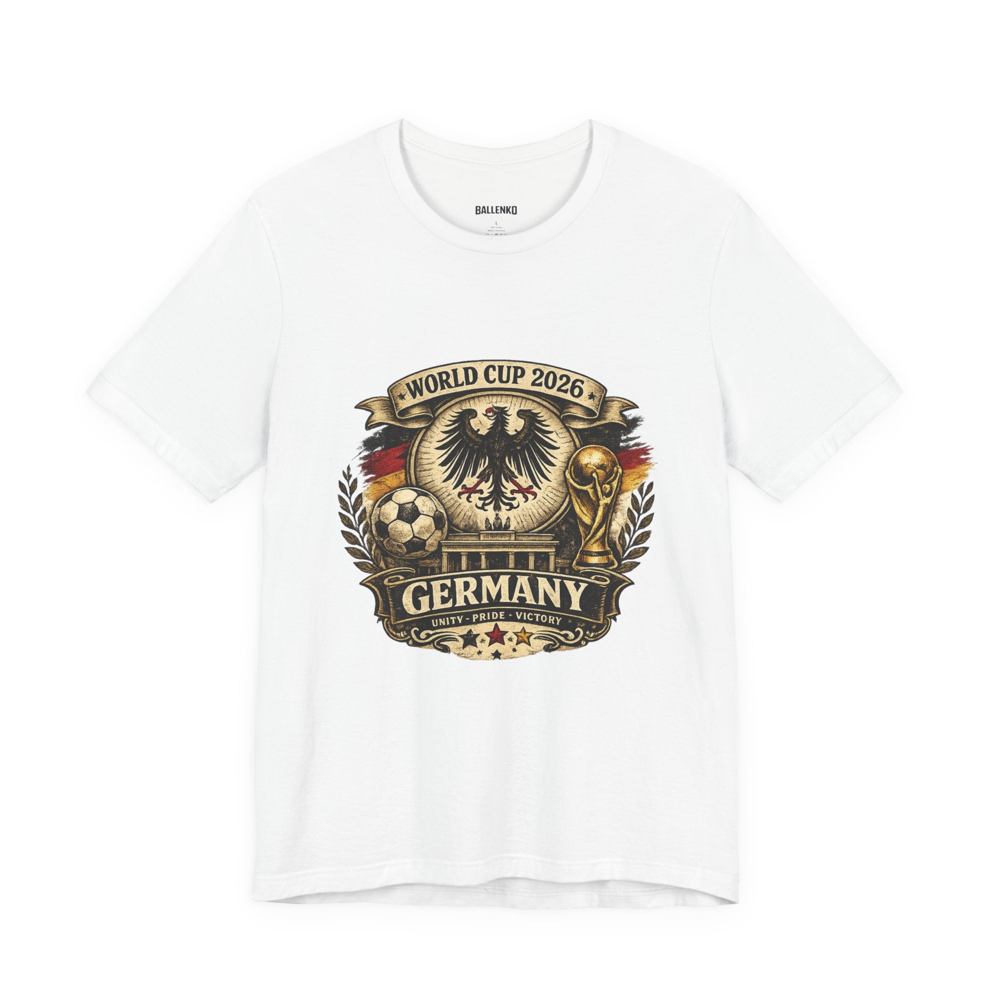 Germany 2026 World Cup Gold Vintage T-Shirt