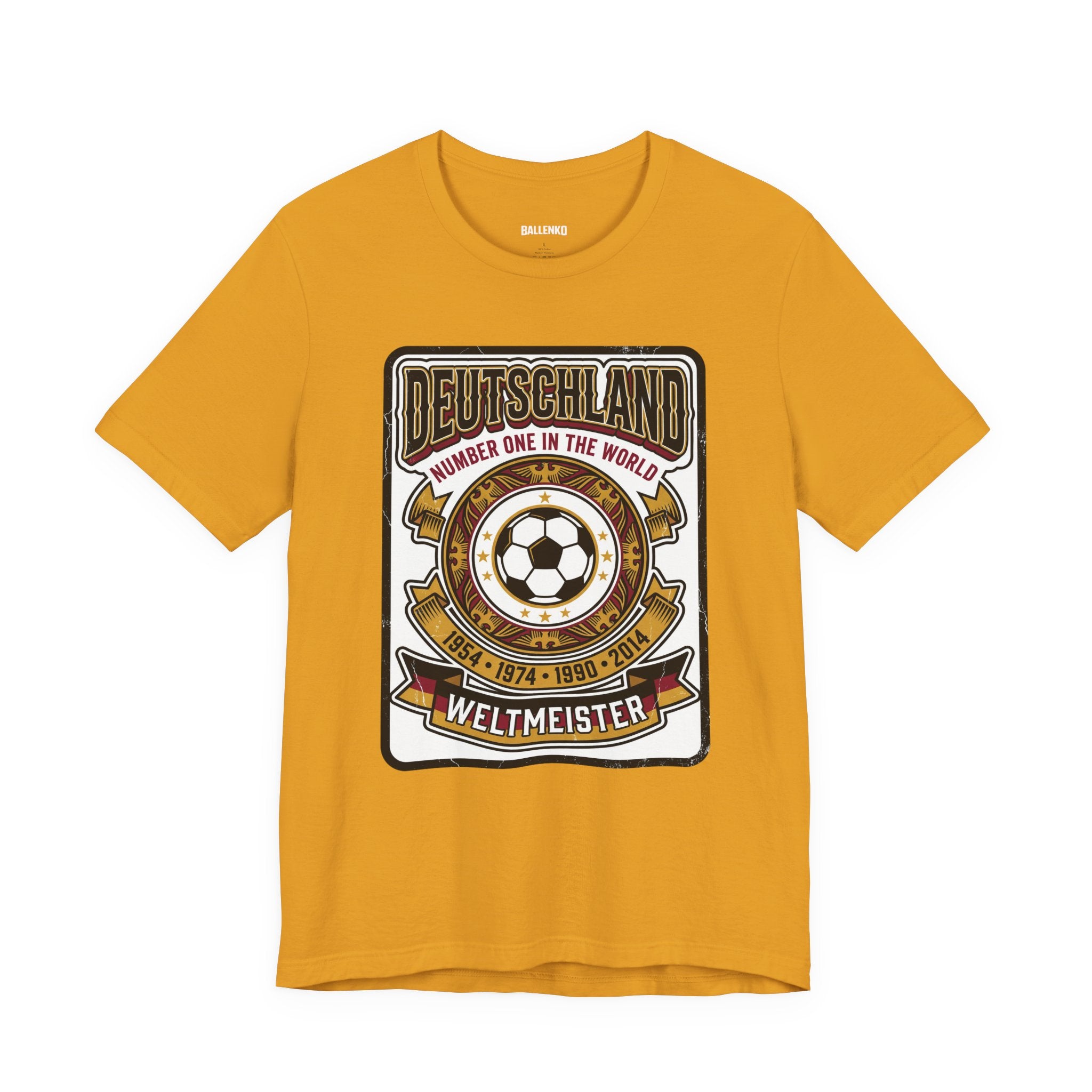 Deutschland world cup 2026 Graphic tee — German Crest Casual Soccer Jersey Style Shirt