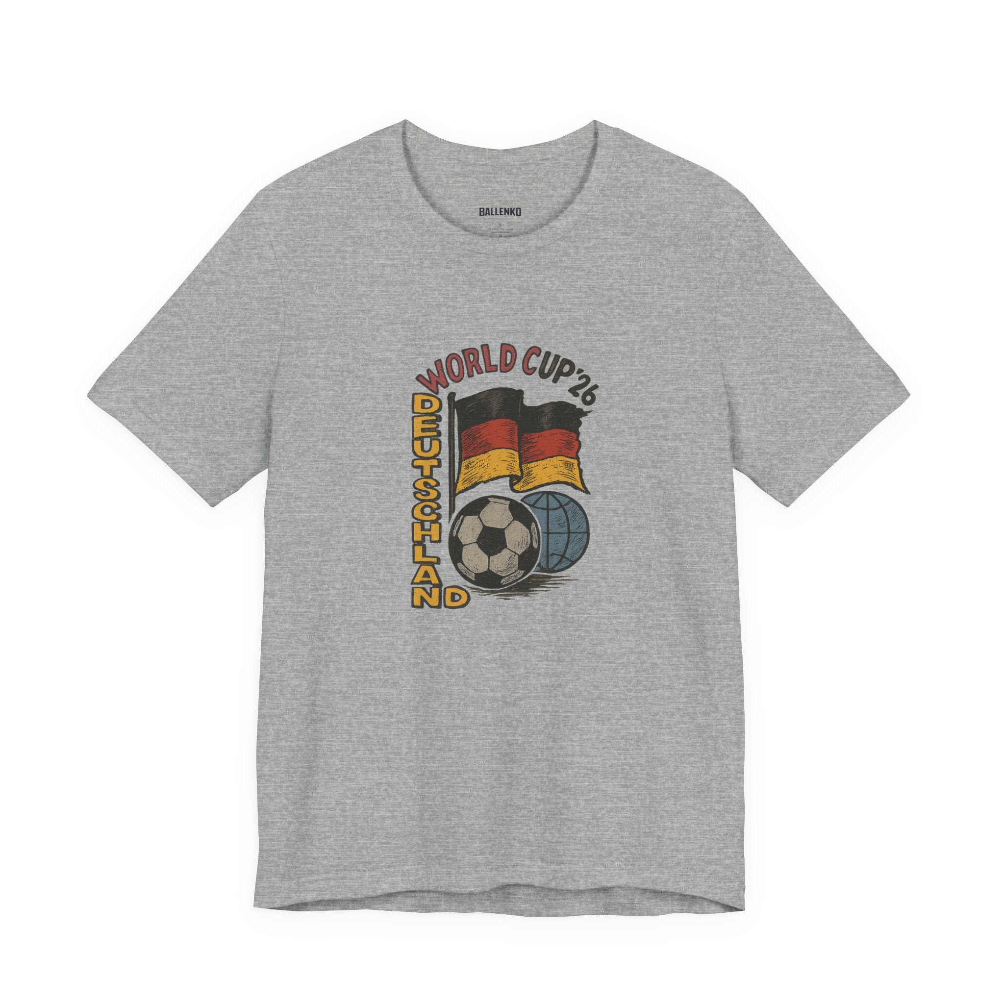 World cup 2026 DeutschLand : Unisex Jersey Short Sleeve Tee