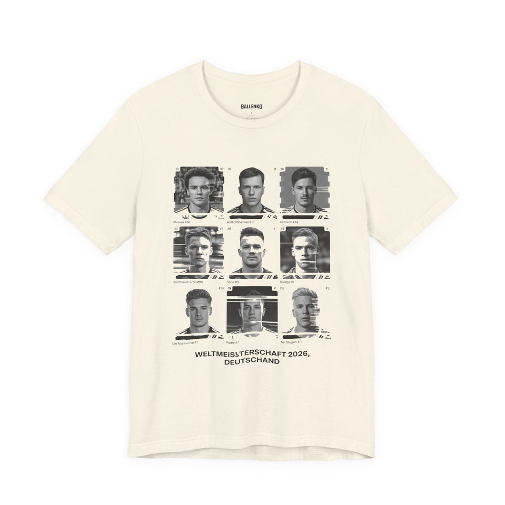 World cup 2026 DeutschLand : Unisex Jersey Short Sleeve Tee