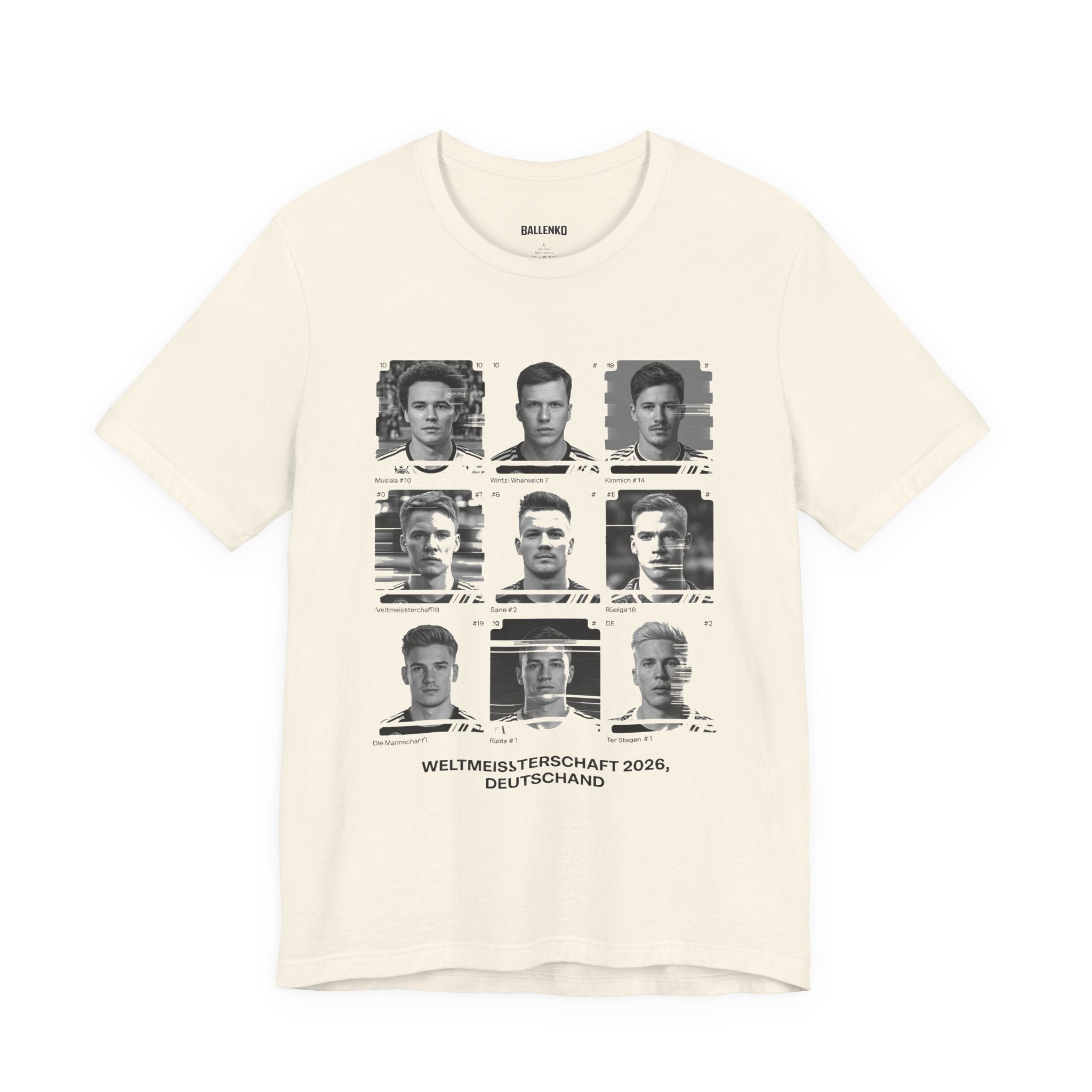 World cup 2026 DeutschLand : Unisex Jersey Short Sleeve Tee