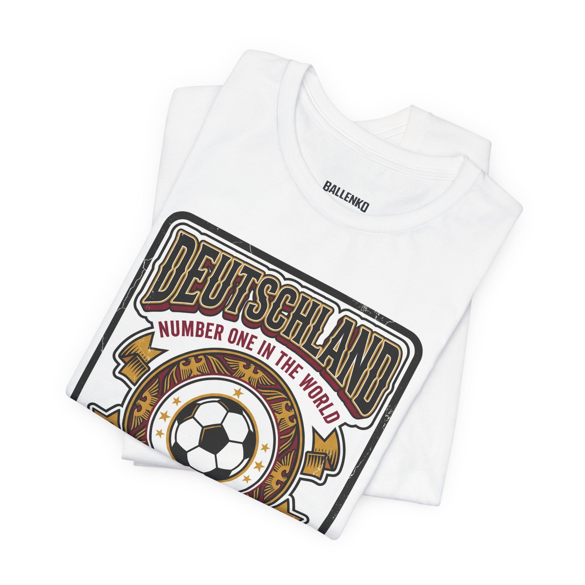 Deutschland world cup 2026 Graphic tee — German Crest Casual Soccer Jersey Style Shirt