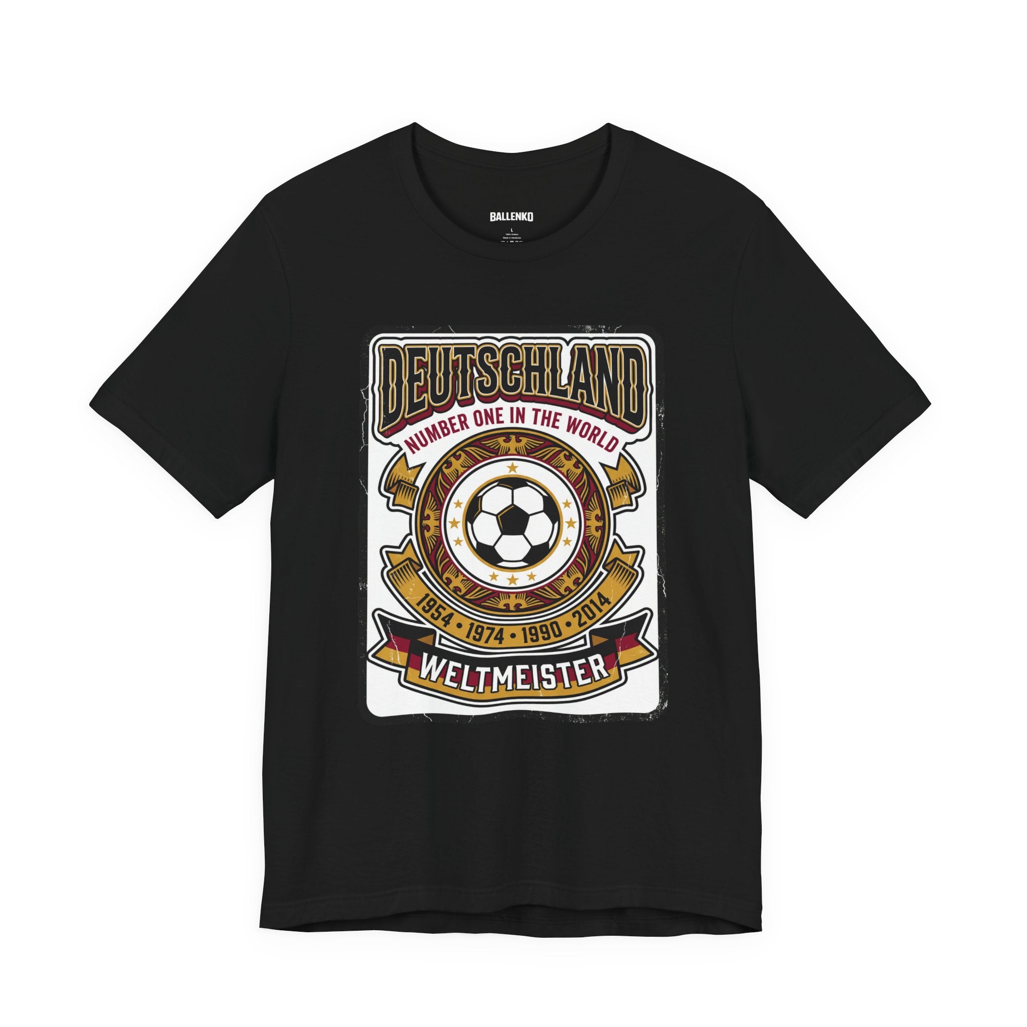 Deutschland world cup 2026 Graphic tee — German Crest Casual Soccer Jersey Style Shirt