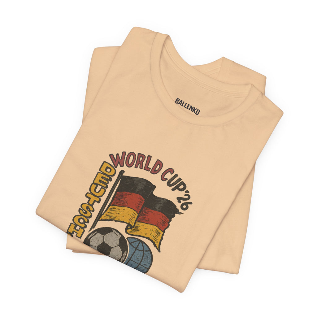 World cup 2026 DeutschLand : Unisex Jersey Short Sleeve Tee