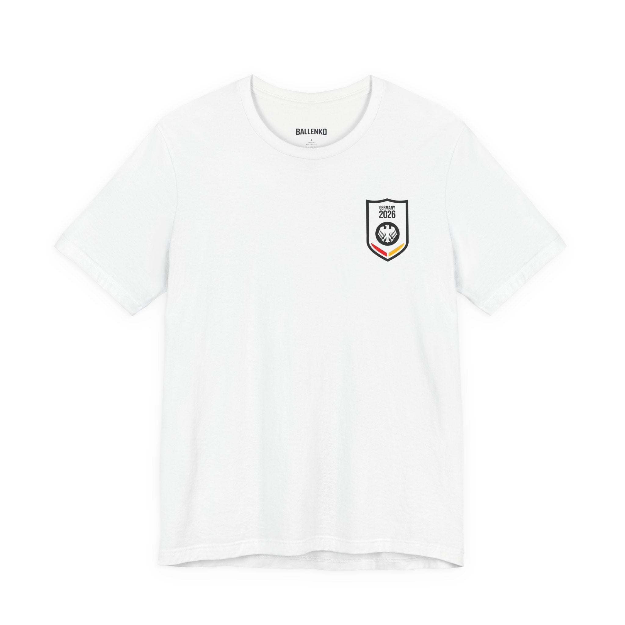 Montag Aua Graphic tee — German Crest Casual Soccer Jersey Style Shirt