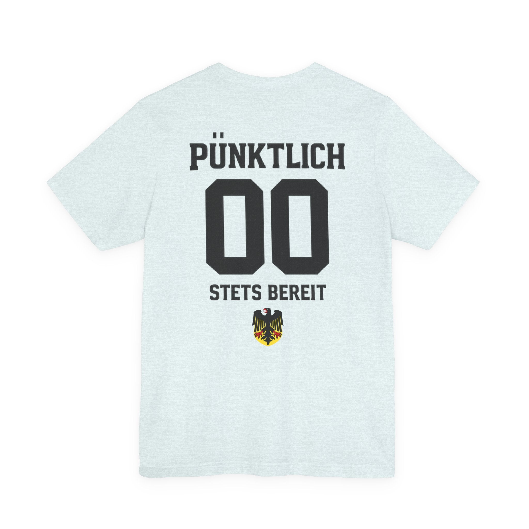 Pünktlich stets bereit Graphic tee — German Crest Casual Soccer Jersey Style Shirt