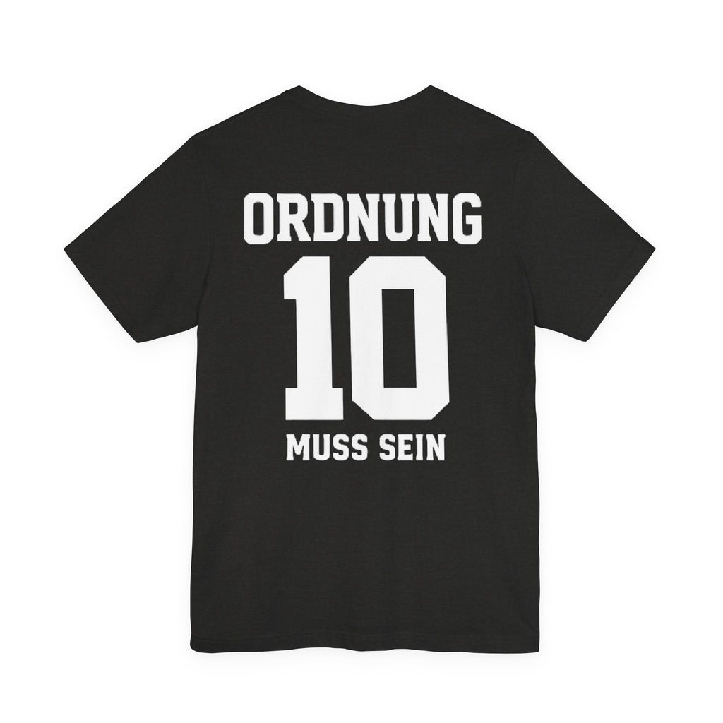 Ordnung muss sein Graphic tee — German Crest Casual Soccer Jersey Style Shirt