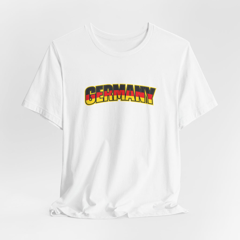 Germany Graphic tee — German Crest Casual Soccer Jersey Style Shirt