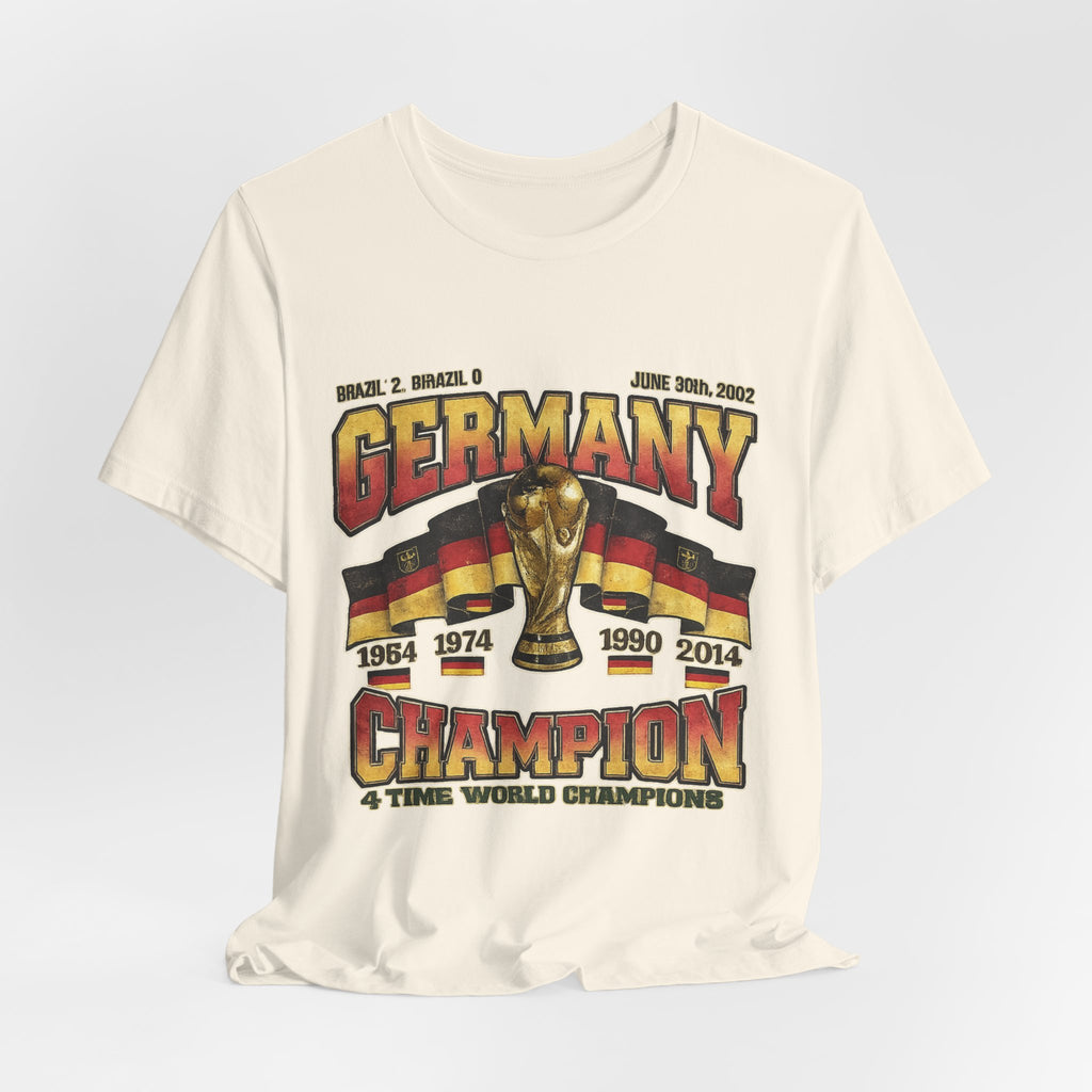 Unisex Vintage Germany Jersey Short Sleeve Tee