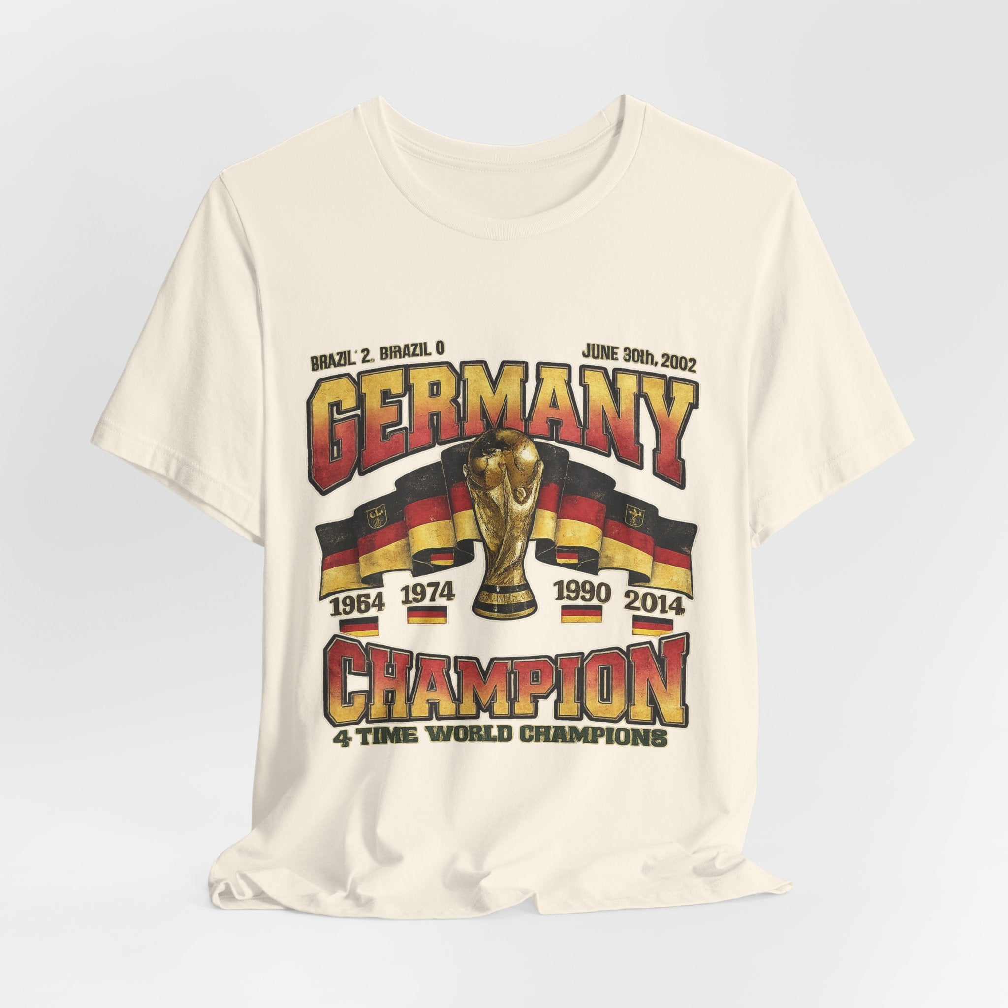 Unisex Vintage Germany Jersey Short Sleeve Tee