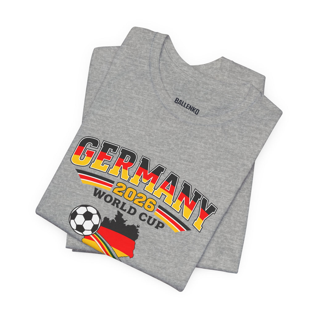 World cup 2026 DeutschLand : Unisex Jersey Short Sleeve Tee