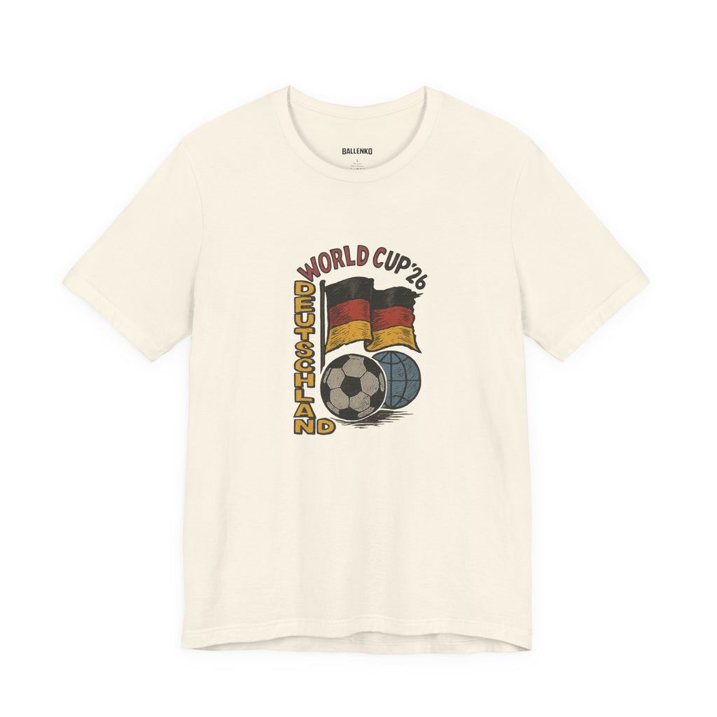 World cup 2026 DeutschLand : Unisex Jersey Short Sleeve Tee