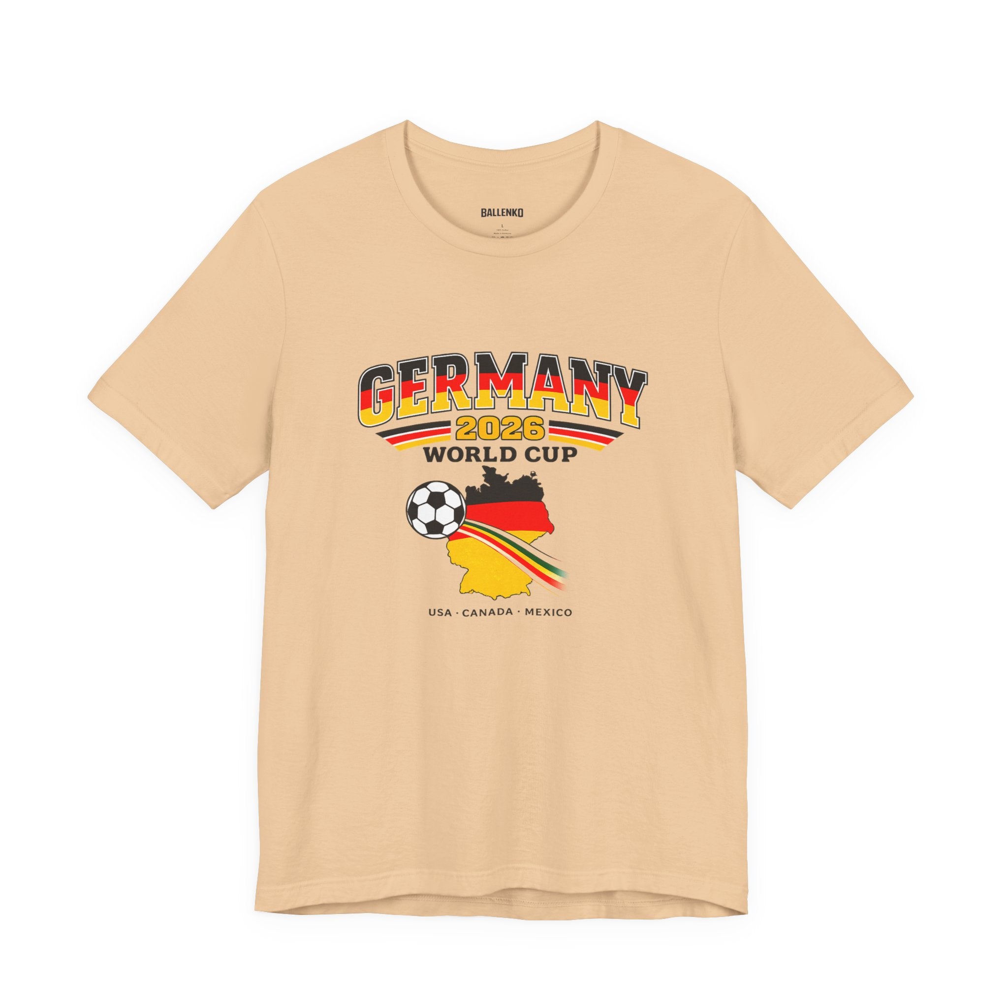 World cup 2026 DeutschLand : Unisex Jersey Short Sleeve Tee