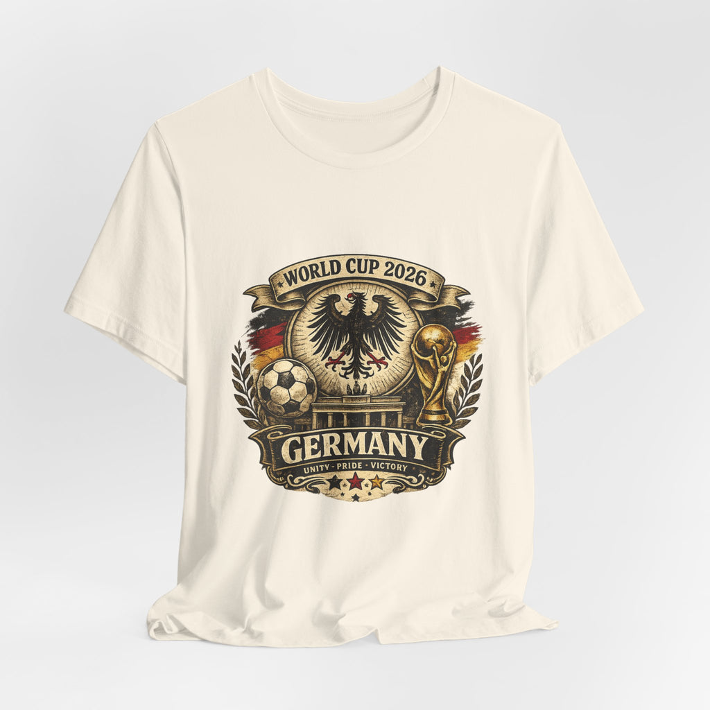 Germany 2026 World Cup Gold Vintage T-Shirt