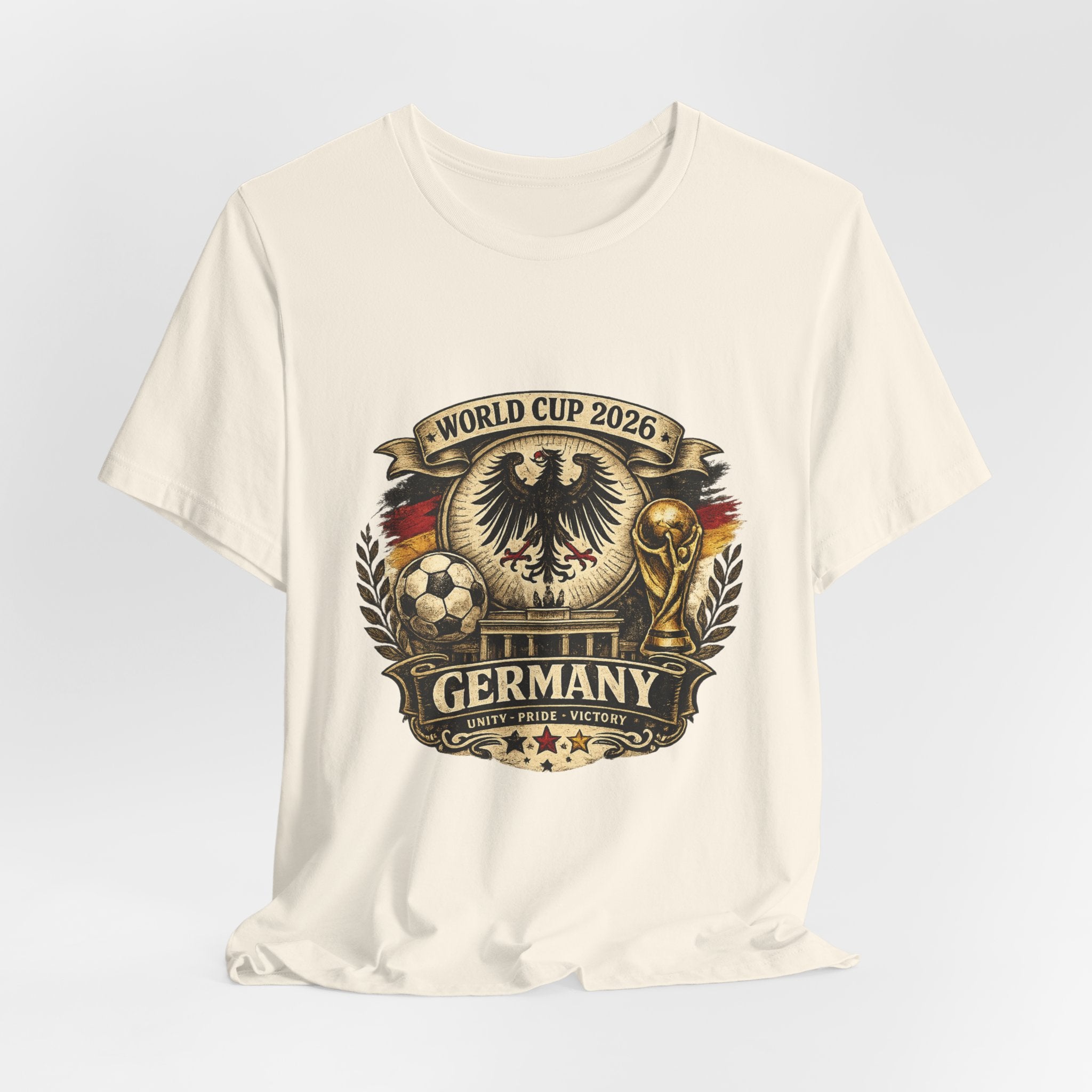 Germany 2026 World Cup Gold Vintage T-Shirt